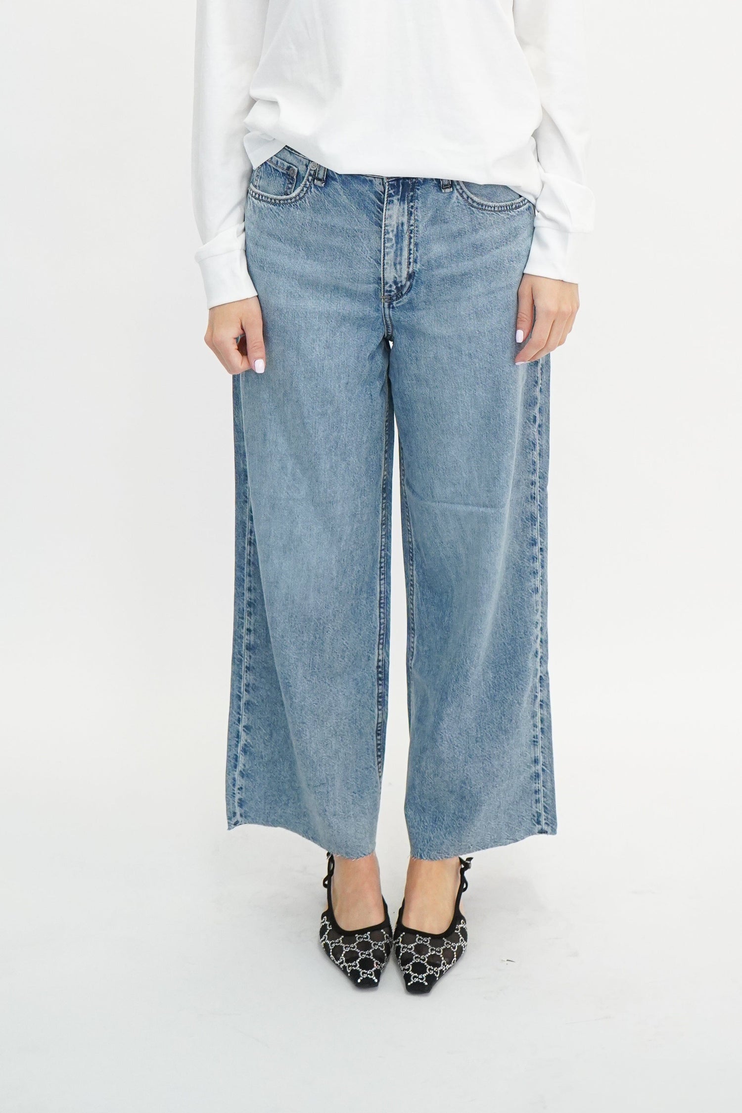 FEATHERWEIGHT ANDI HIGH RISE IN BEACON JEANS RAG&BONE 