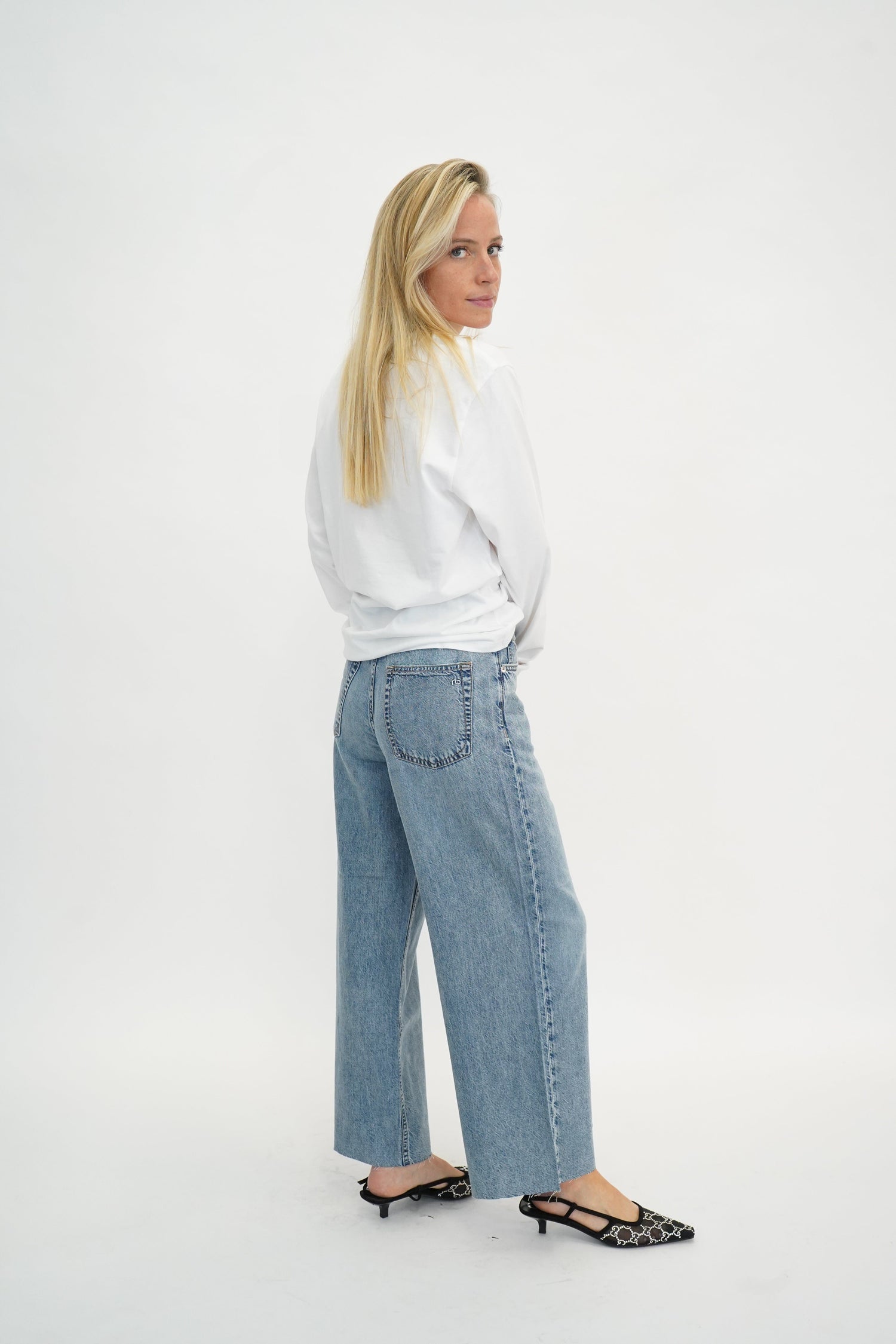 FEATHERWEIGHT ANDI HIGH RISE IN BEACON JEANS RAG&BONE 