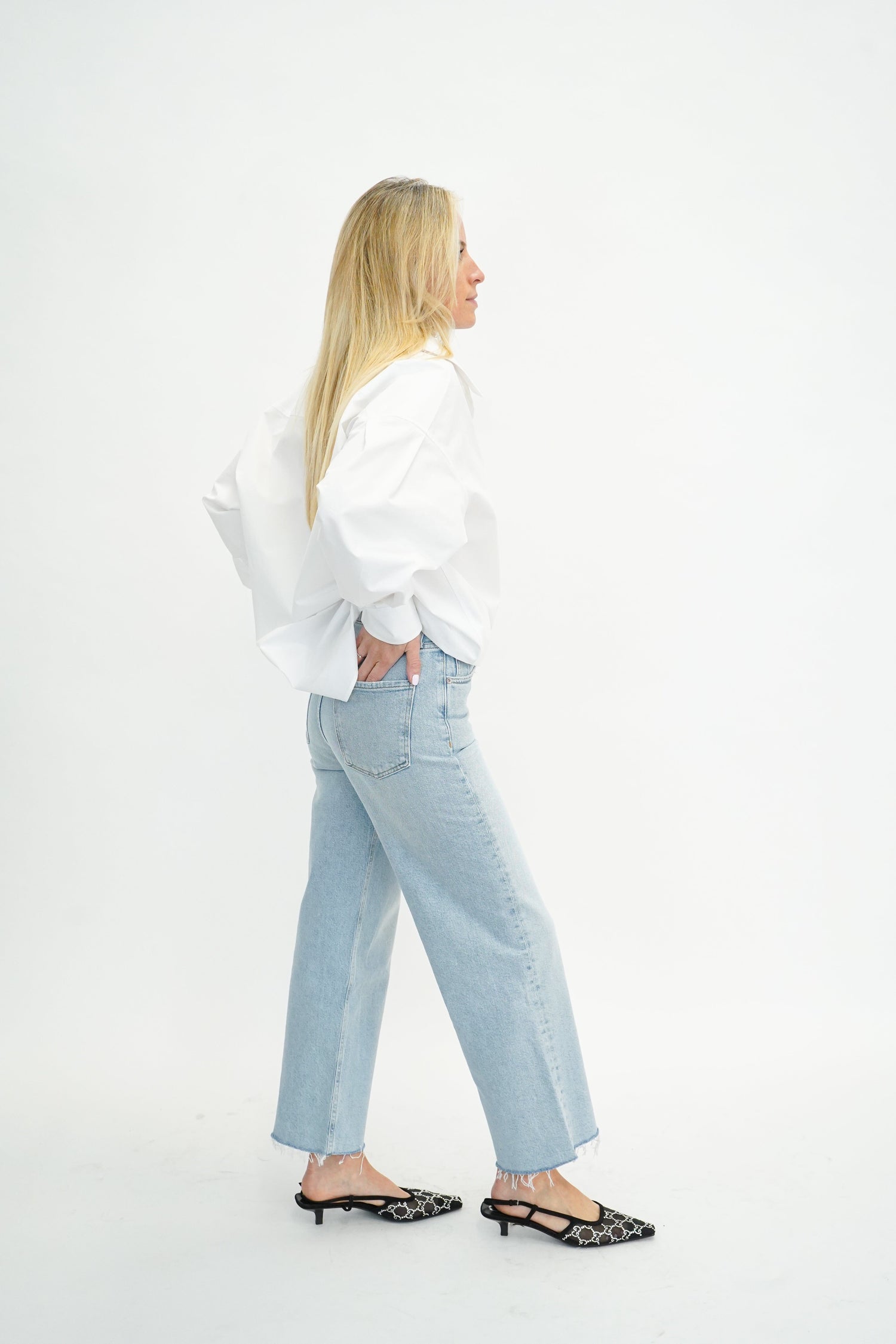 REN JEAN IN BEAM JEANS AGOLDE 