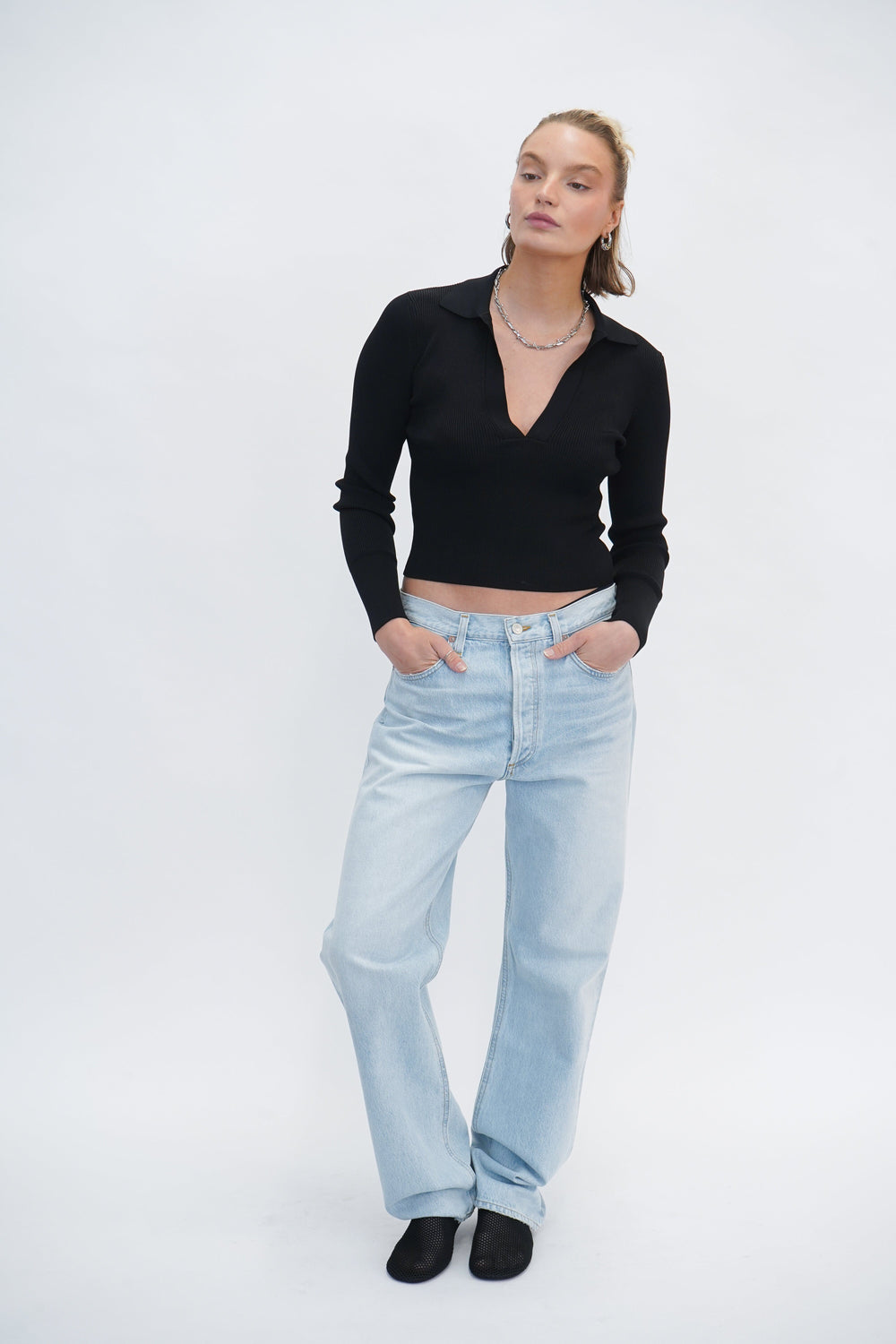 FRAYA POLO SWEATER KNIT IRO 