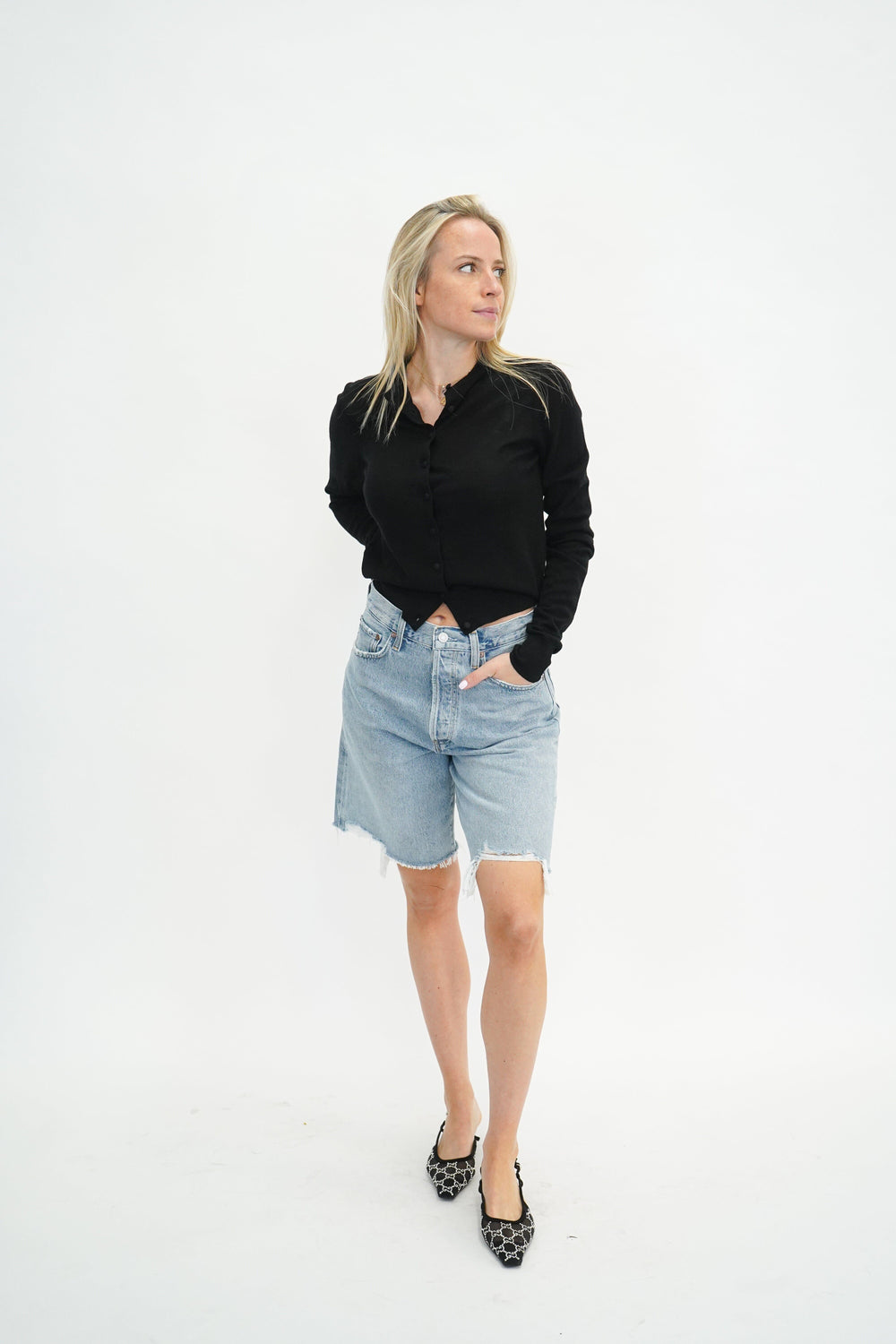 INDRA BERMUDA SHORT SHORT AGOLDE 