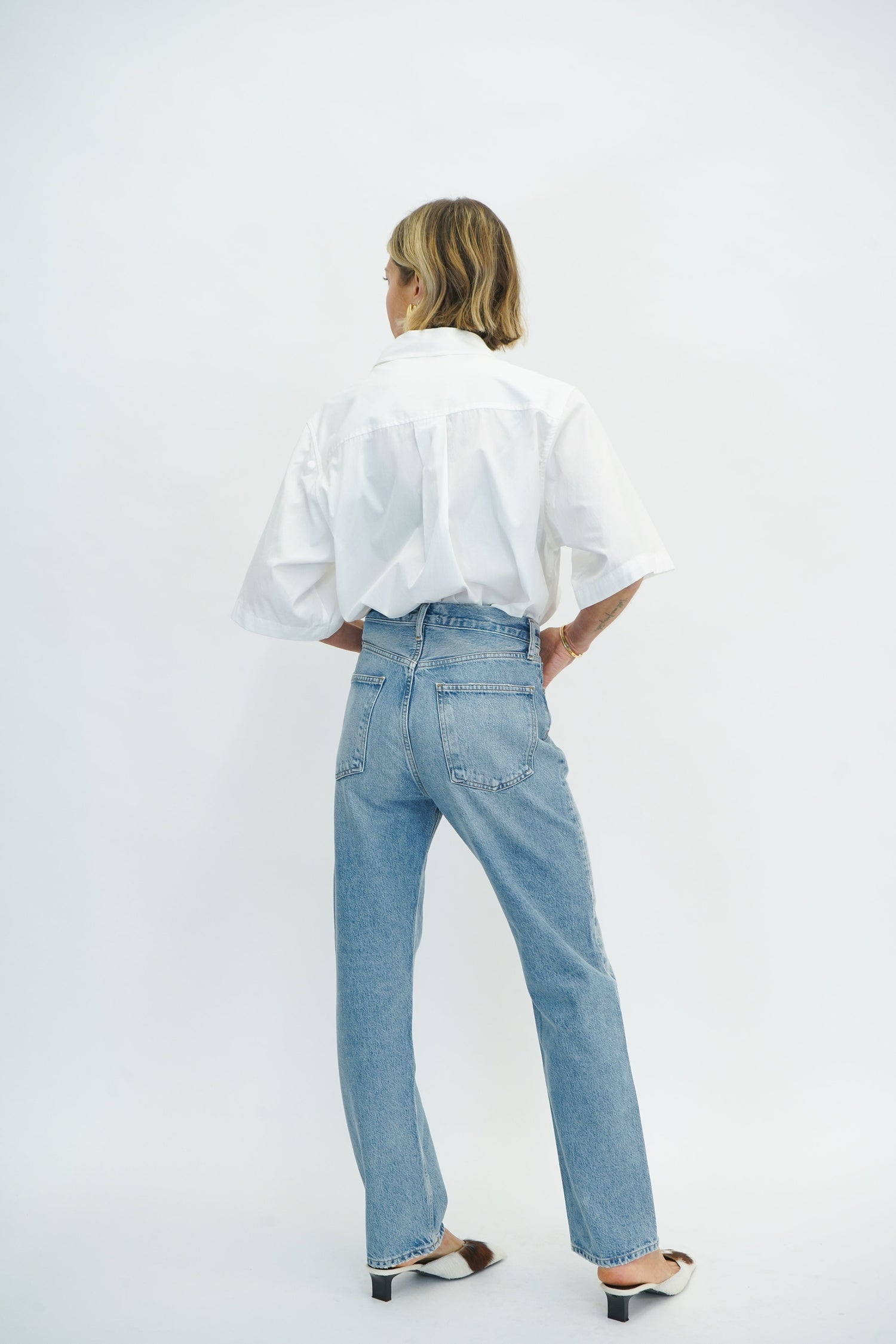 90’S PINCH WAIST IN INFINITE JEANS AGOLDE 