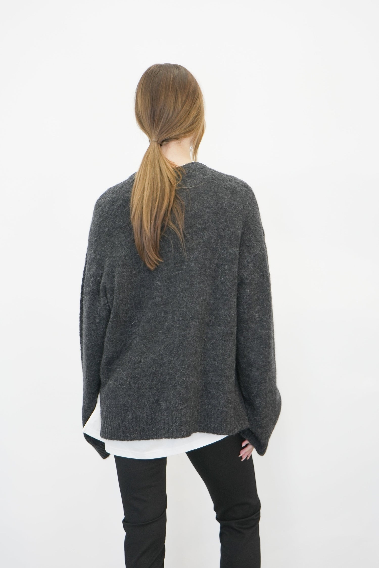 VERONA SLIT SWEATER KNIT DESIGNERS REMIX 