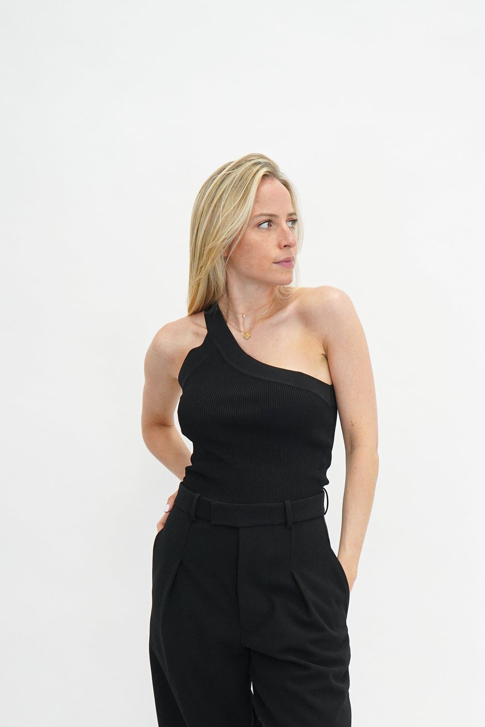 FETHY ONE SHOULDER TOP TOP IRO 