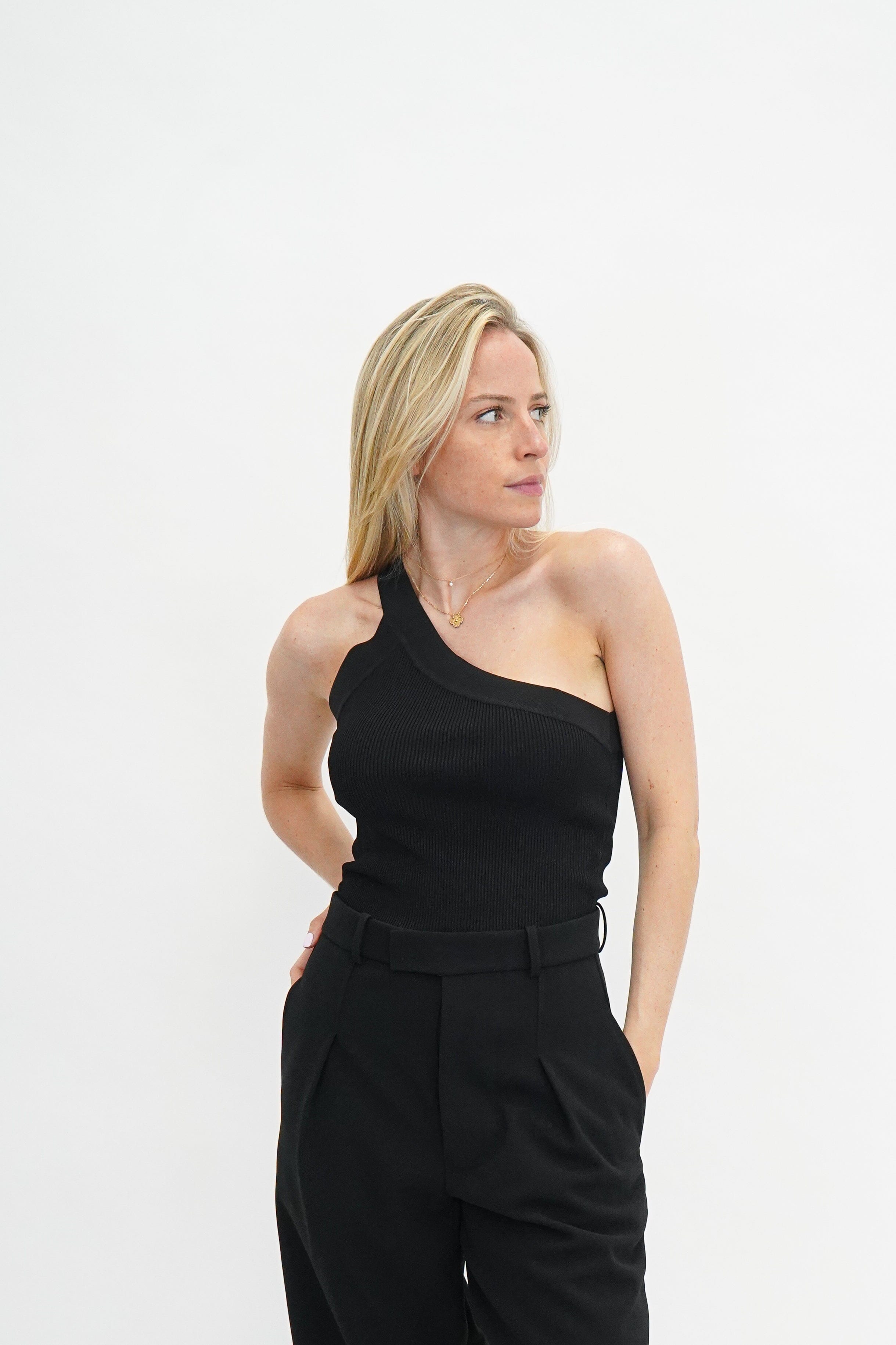 FETHY ONE SHOULDER TOP TOP IRO 