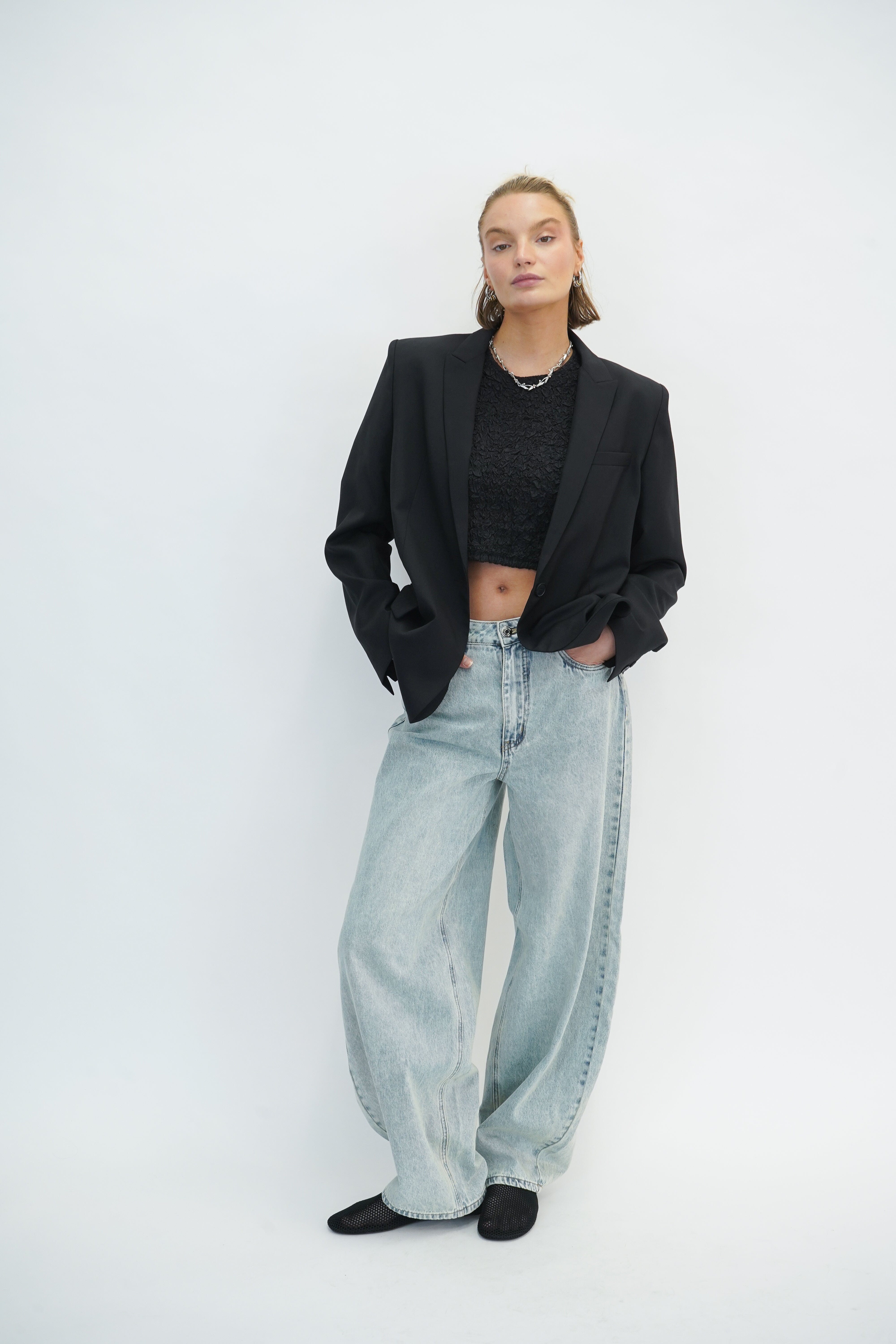 ALLAN JACKET IN BLACK JACKET IRO 