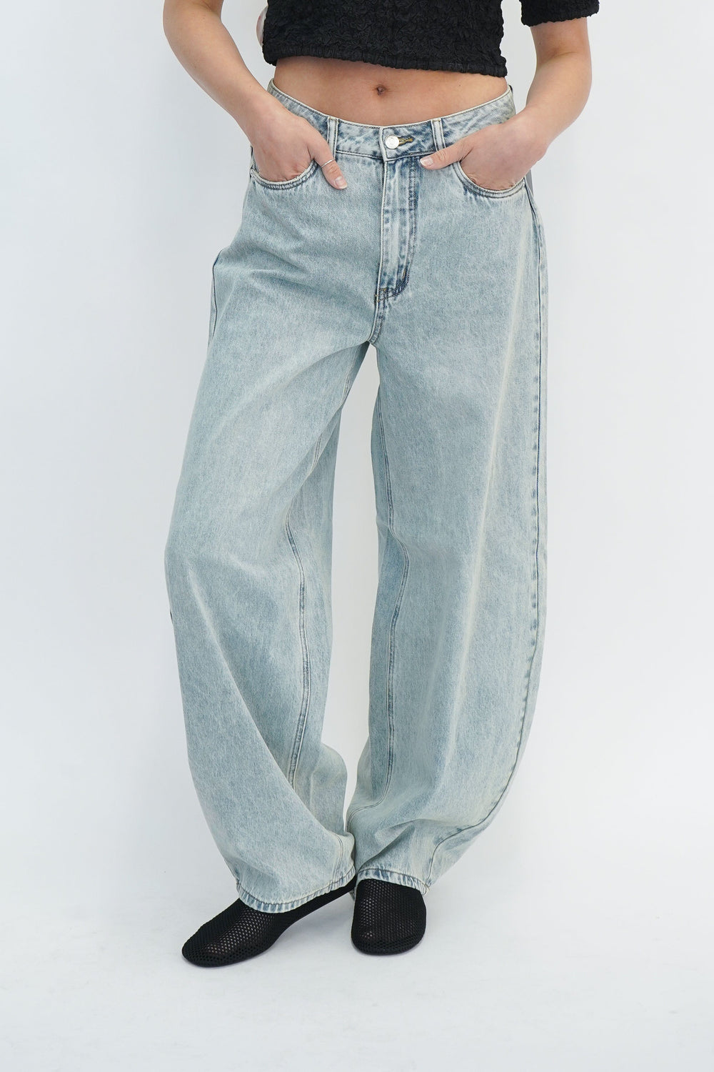ASHER BARREL JEANS JEANS GESTUZ 