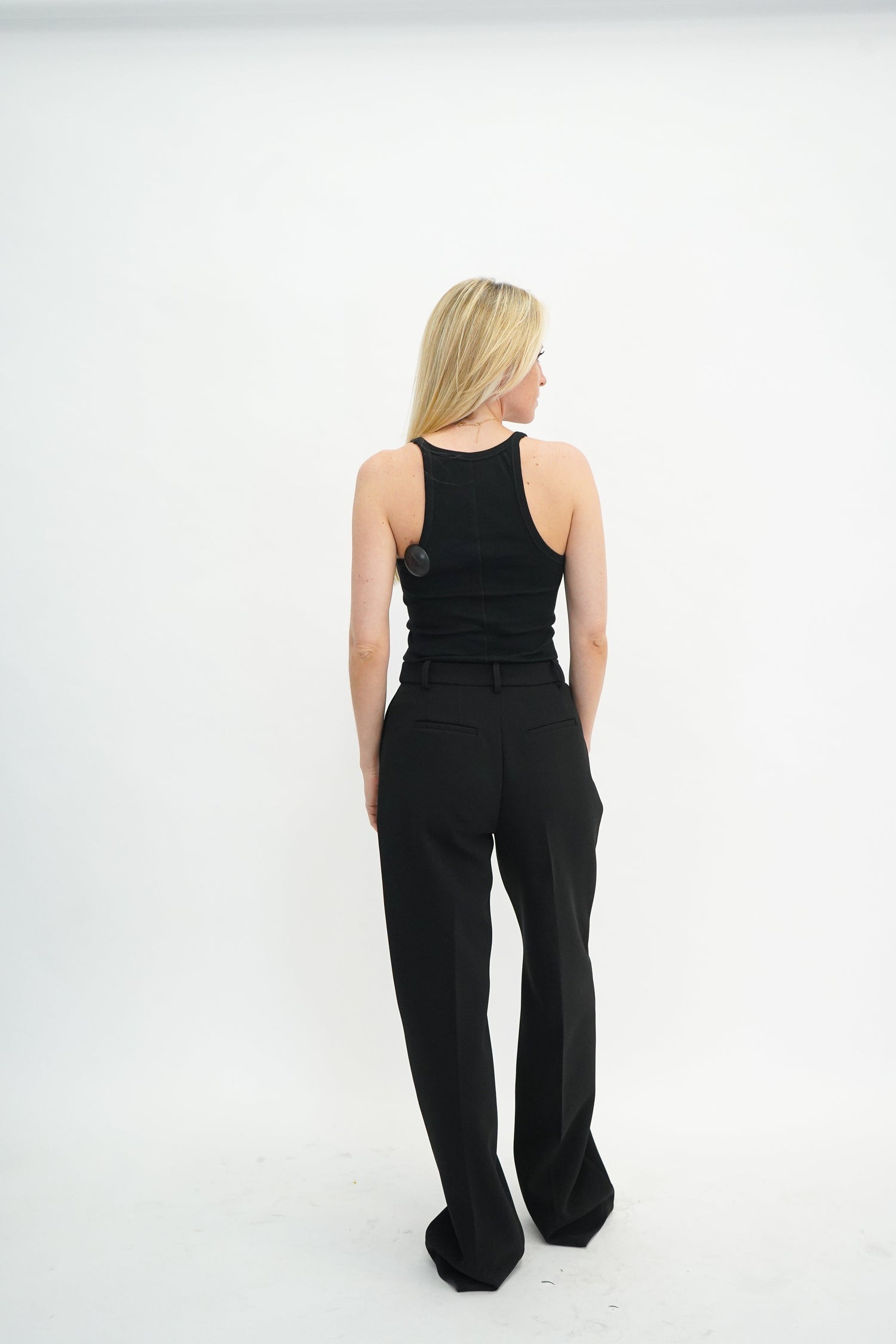 PALISSO TOP IN BLACK TOP IRO 