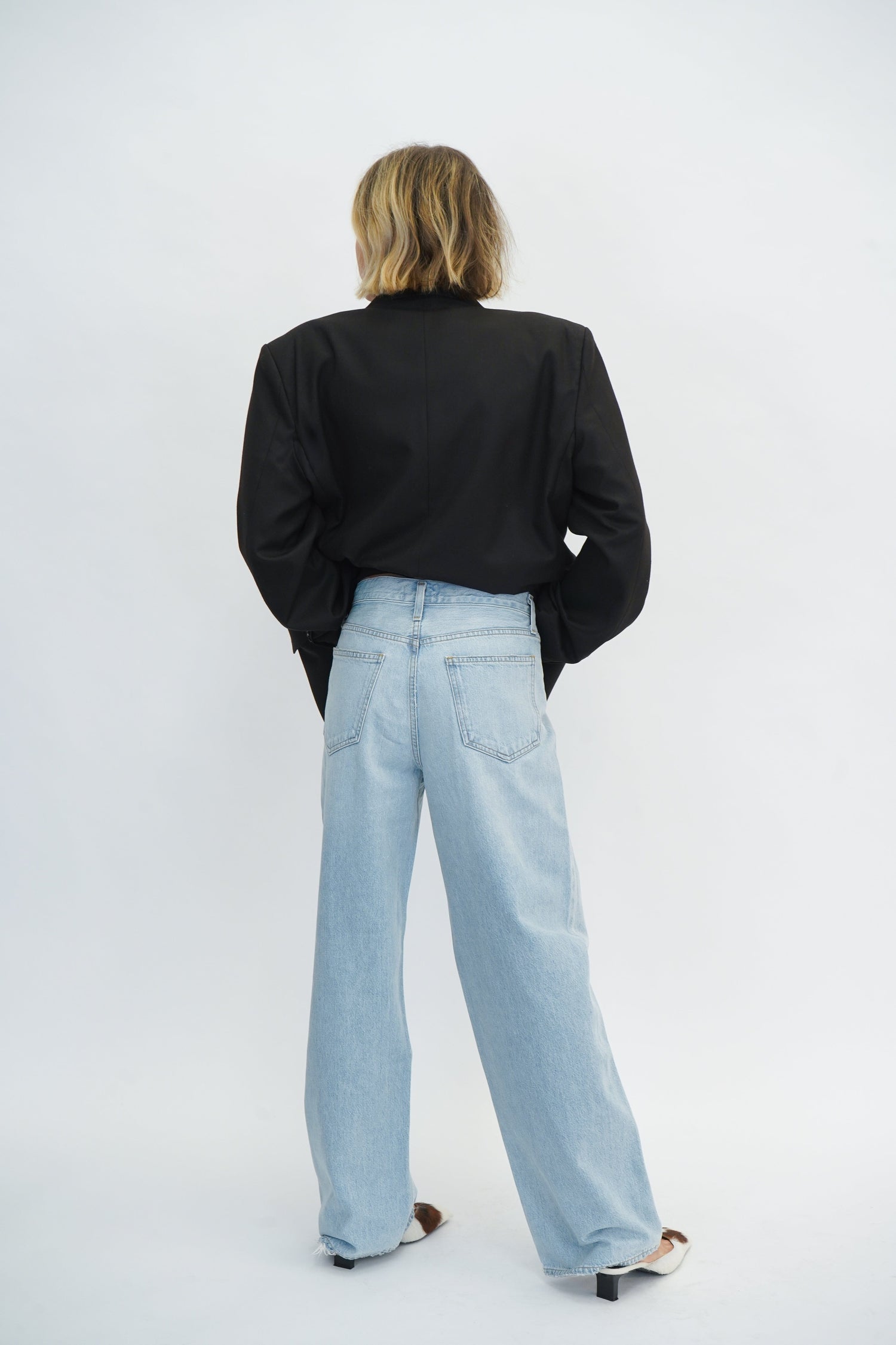 LOW SLUNG BAGGY IN SPARK JEANS AGOLDE 