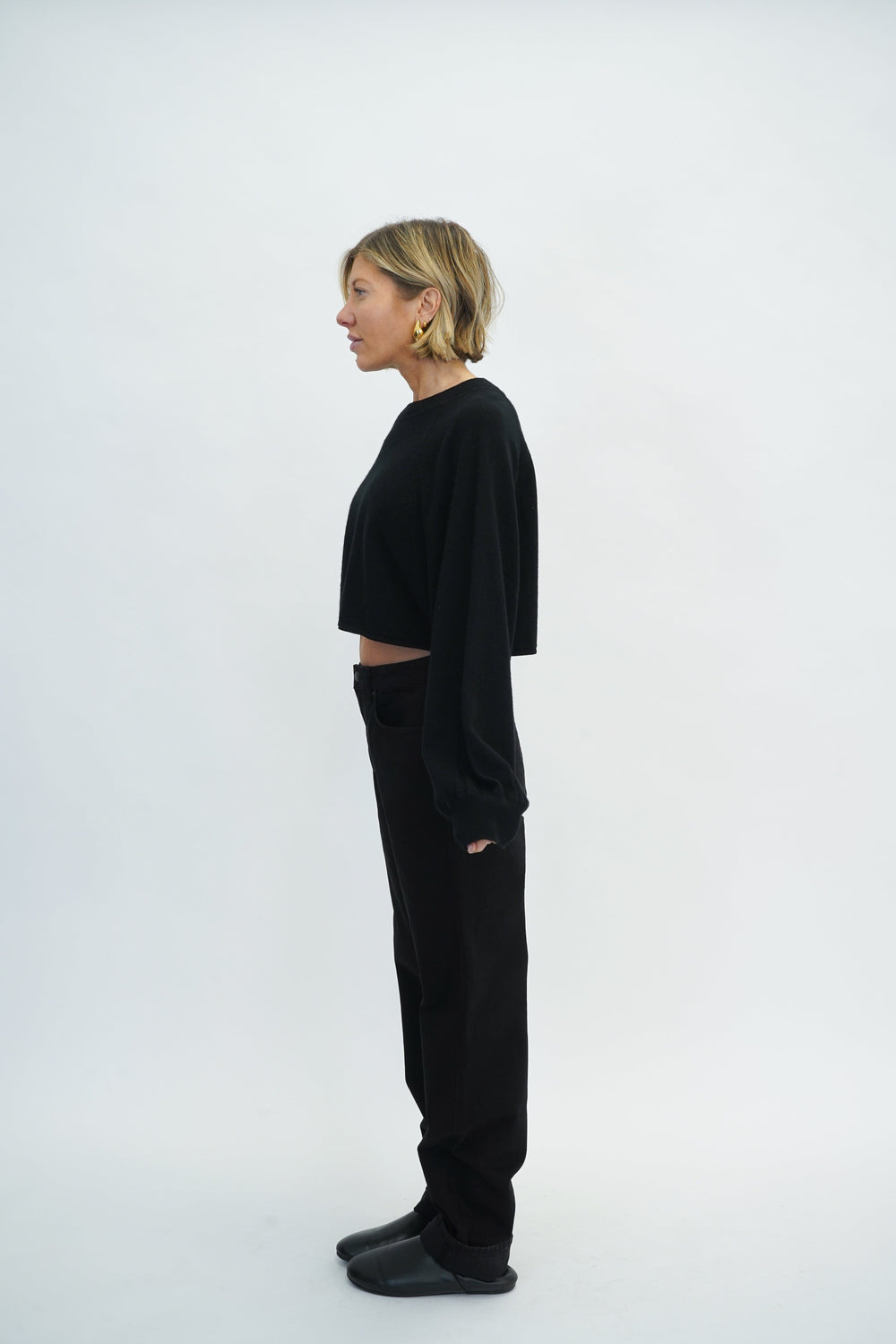 HANNAH 90'S JEANS IN WASHED BLACK JEANS KURE 