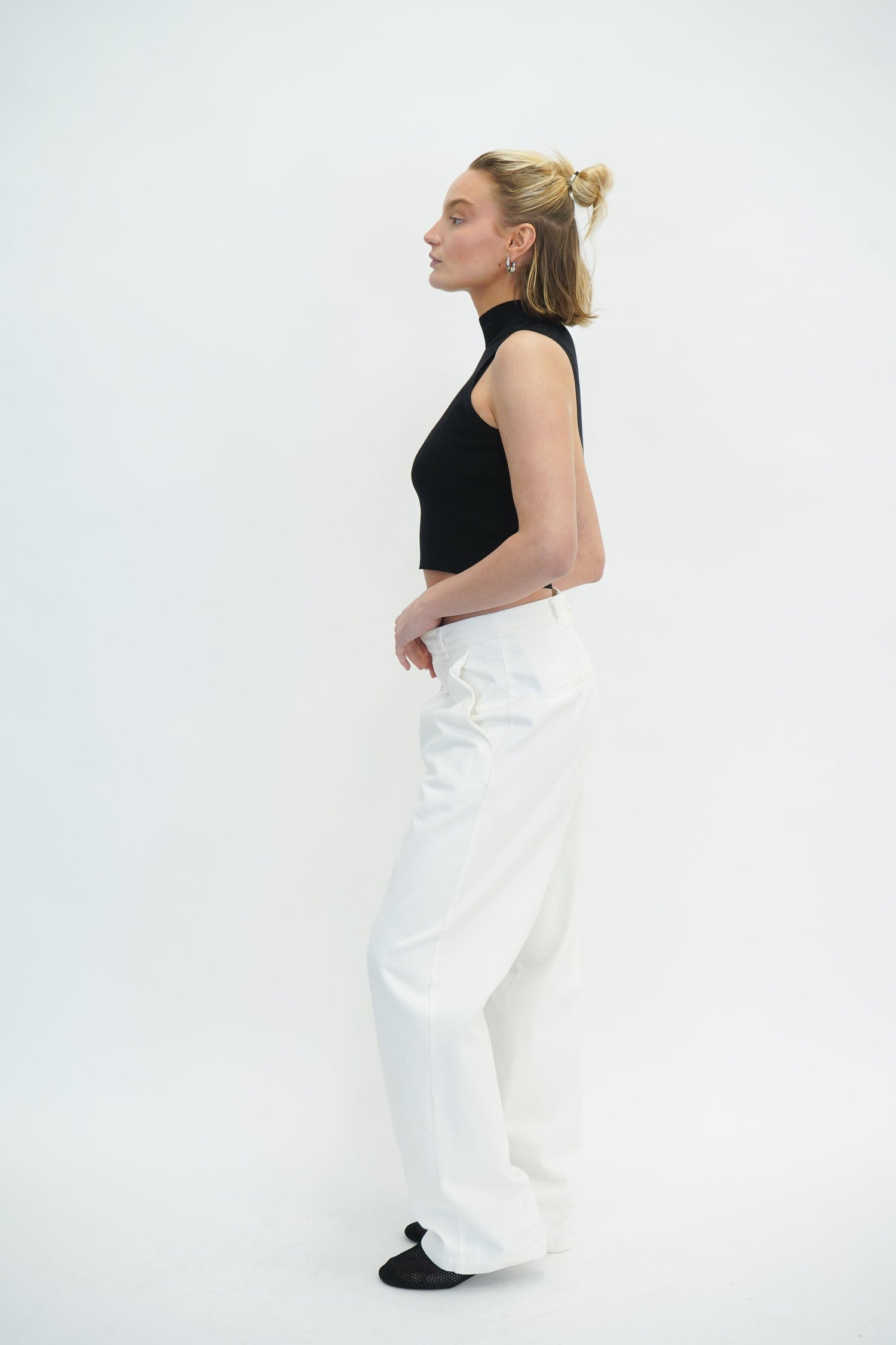 TINE LOOSE FIT COTTON PANTS PANTS ONE & OTHER 