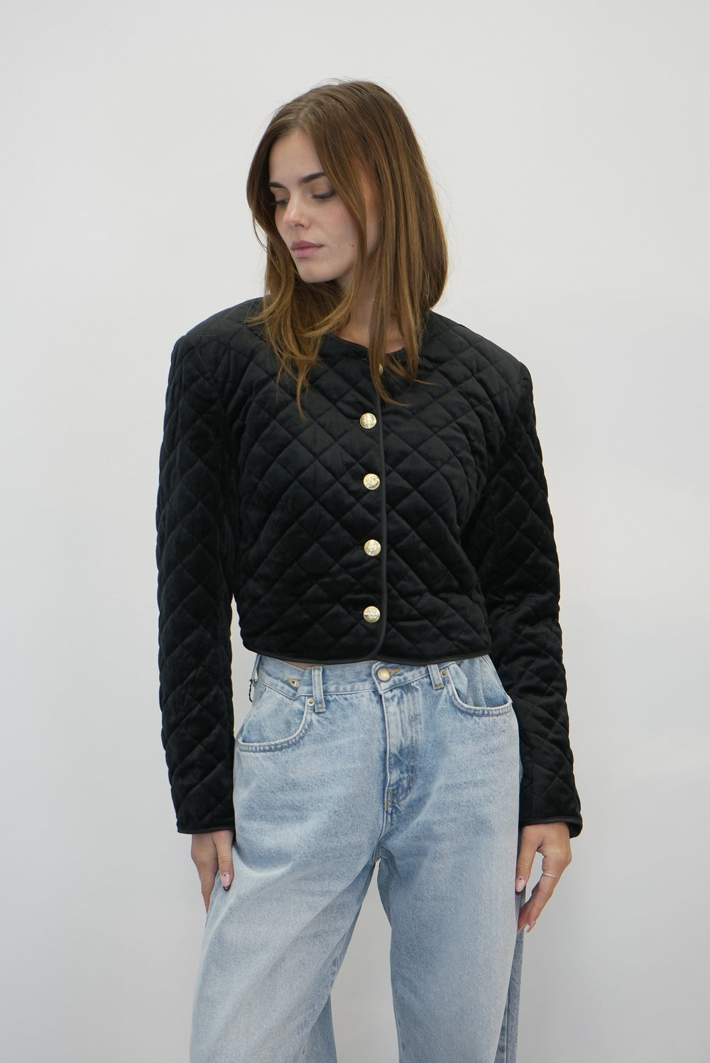 VICTORIA JACKET IN BLACK JACKET DESIGNERS REMIX 