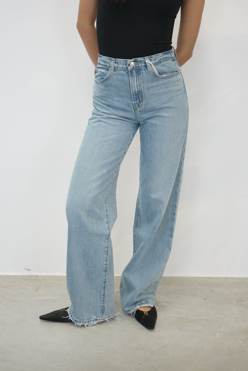 LE JANE WIDE LEG JEANS FRAME 