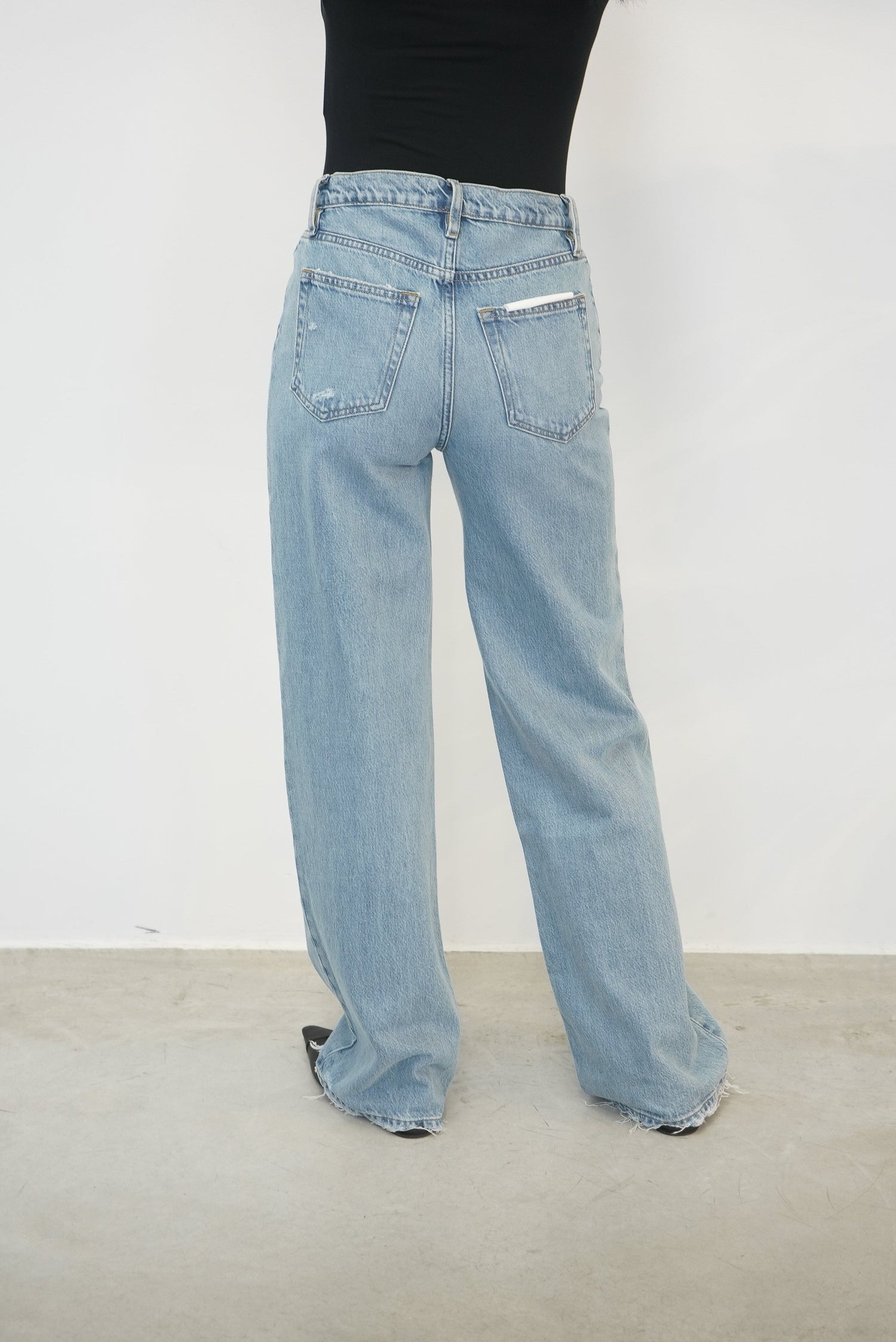 LE JANE WIDE LEG JEANS FRAME 