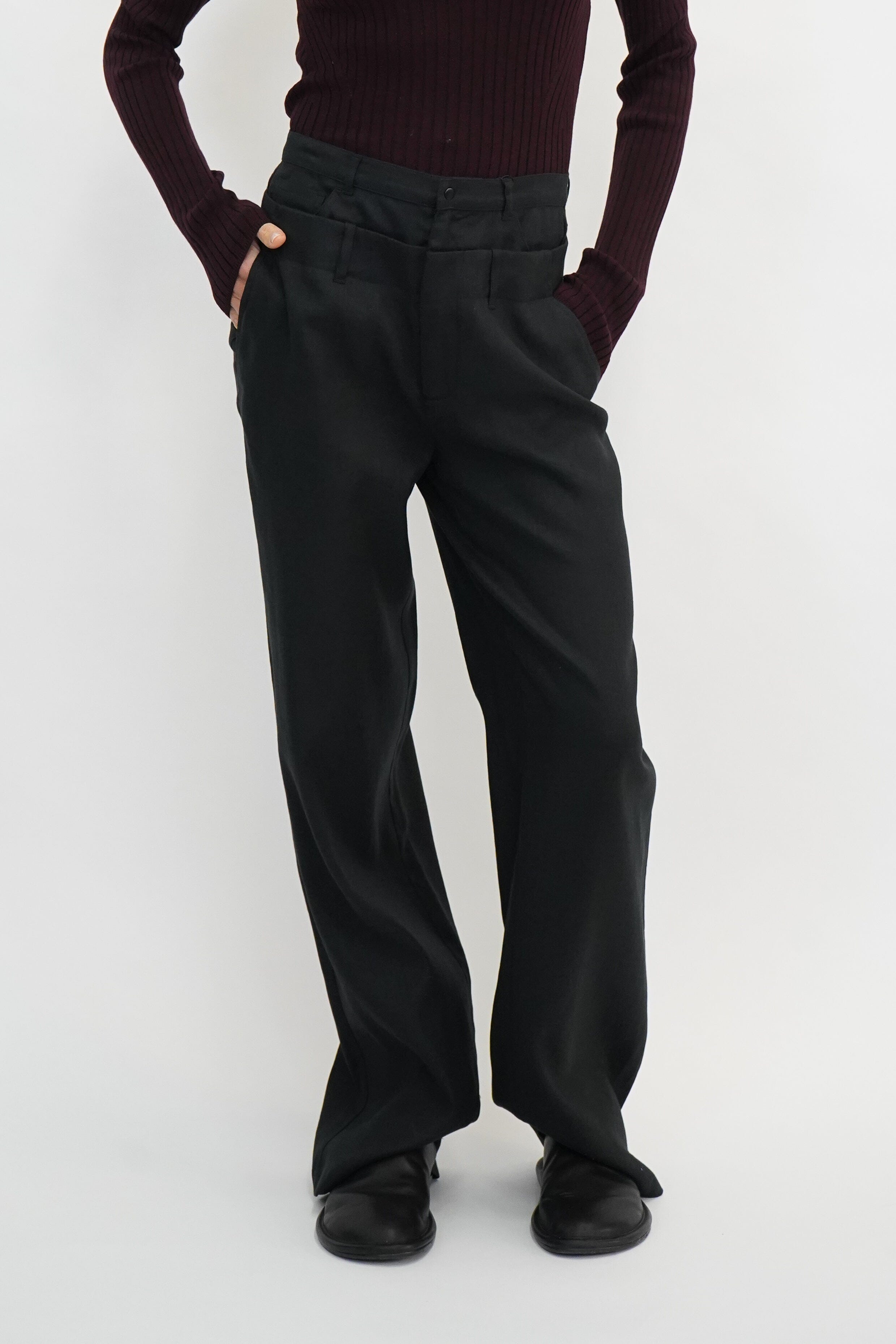 PRUNE PANTS PANTS KURE 