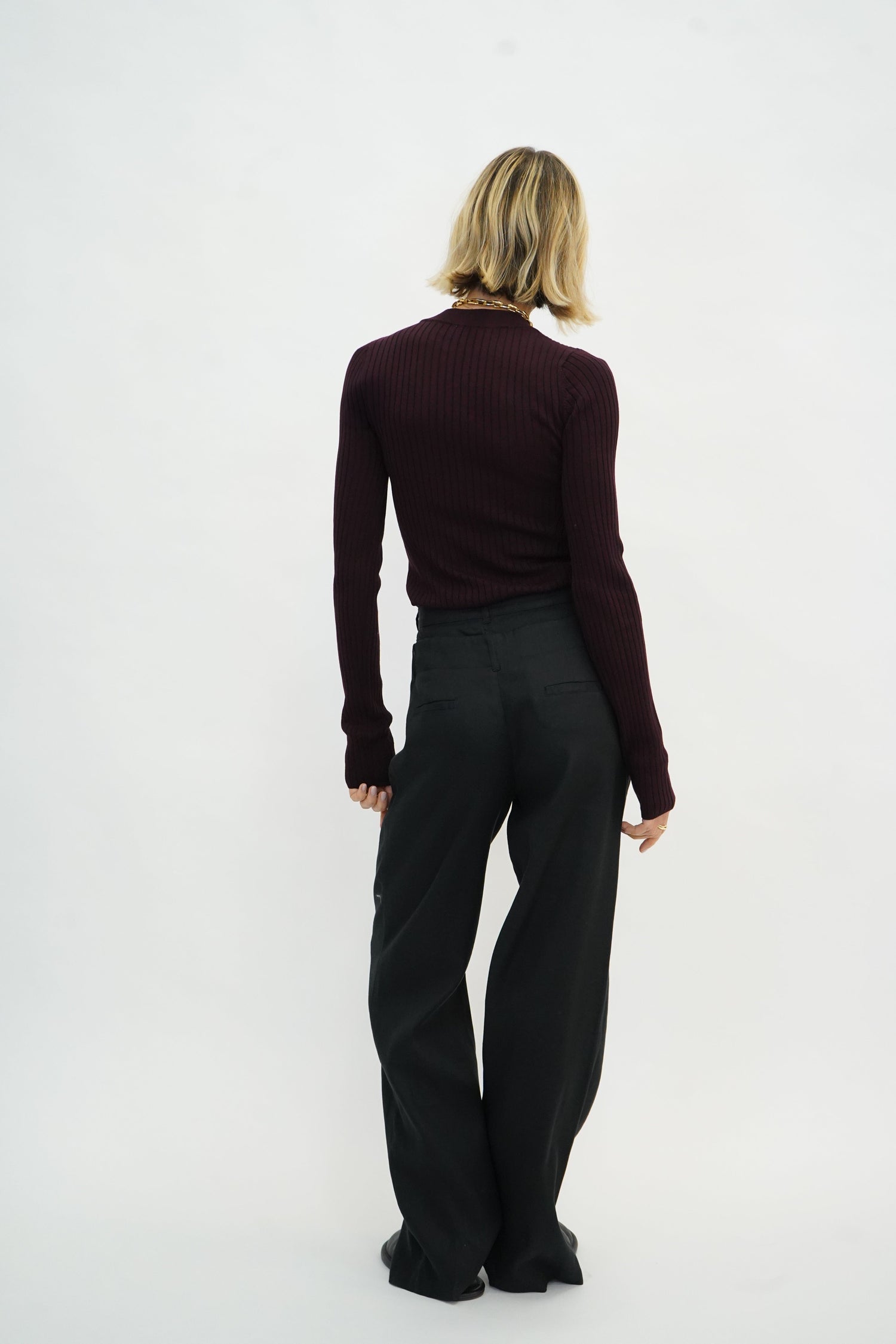 PRUNE PANTS PANTS KURE 