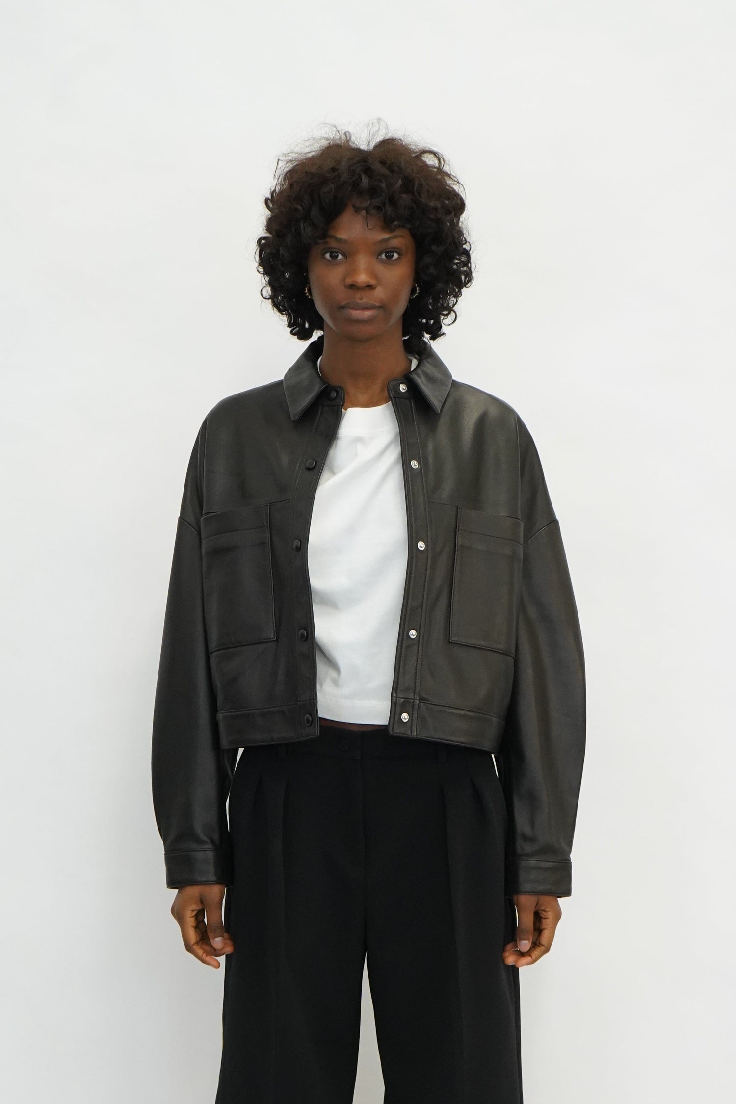 SASHA OUTERWEAR IN BLACK JACKET IRO 