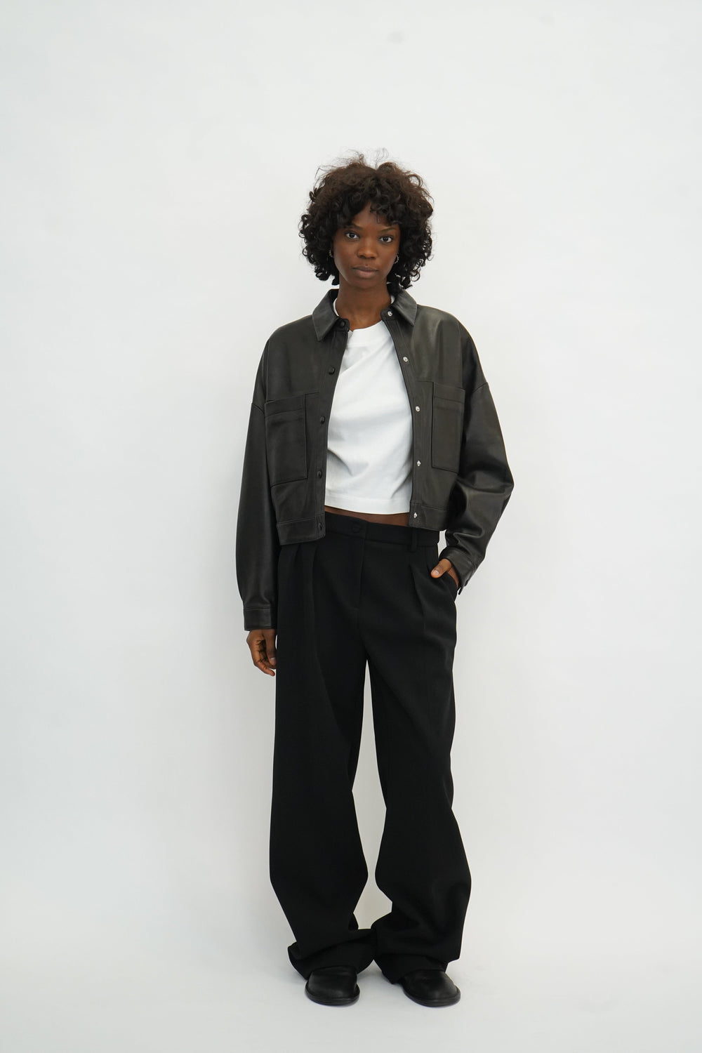 SASHA OUTERWEAR IN BLACK JACKET IRO 