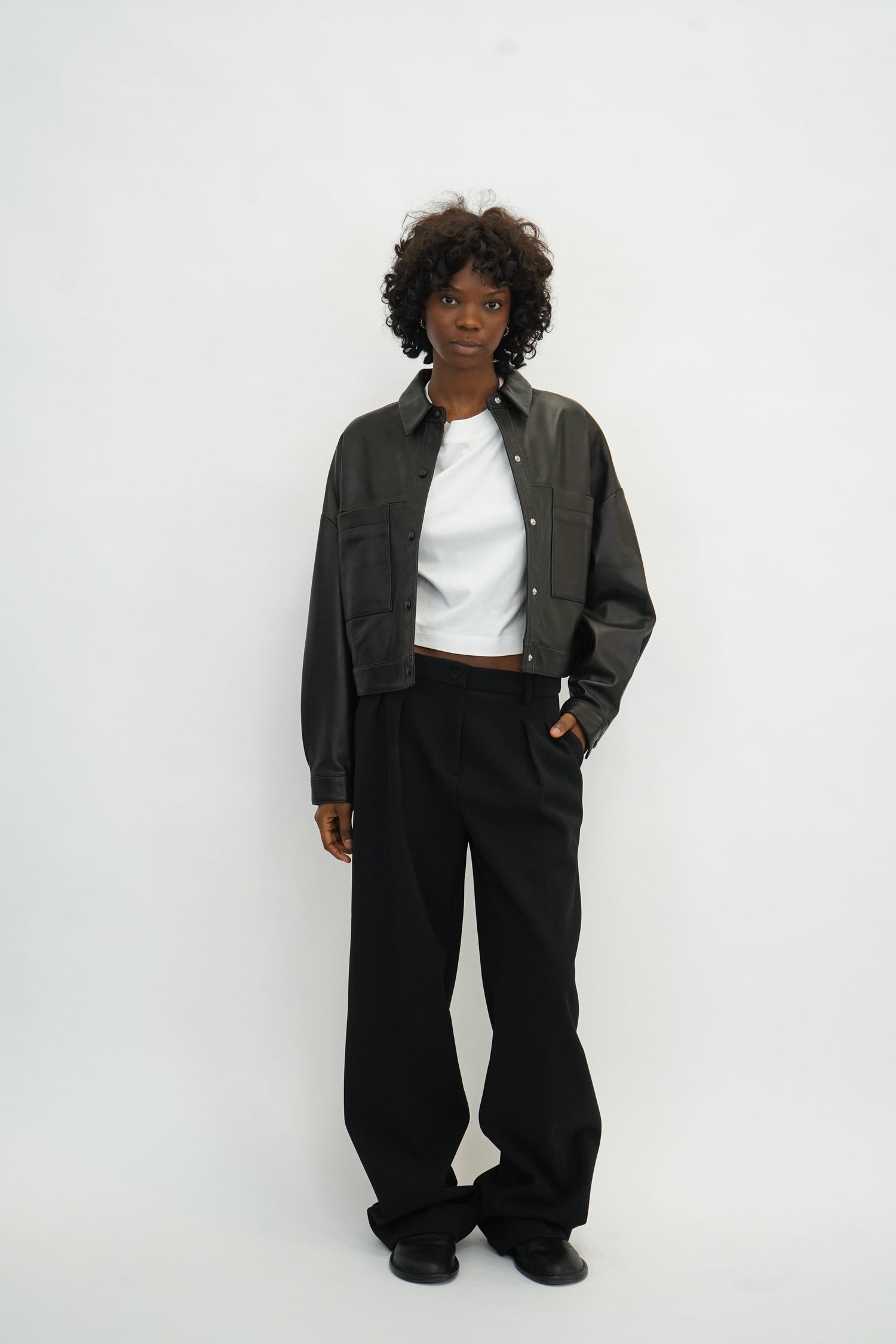 SASHA OUTERWEAR IN BLACK JACKET IRO 