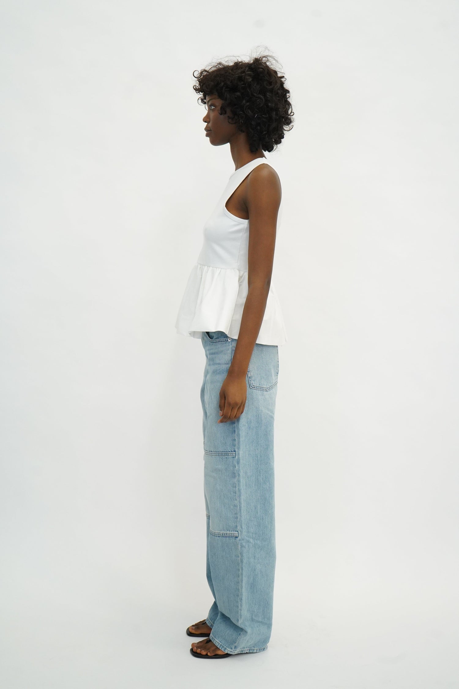 CARPENTER RELAXED LEG JEANS JEAN HELMUT LANG 