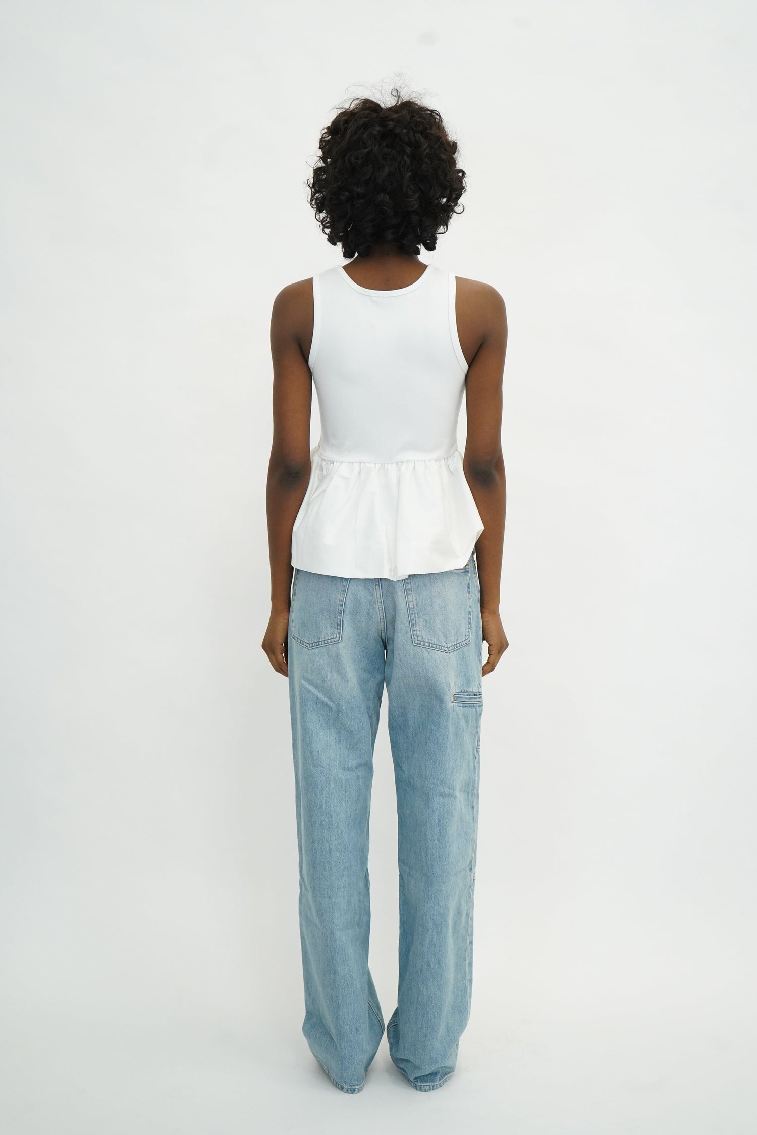 CARPENTER RELAXED LEG JEANS JEAN HELMUT LANG 