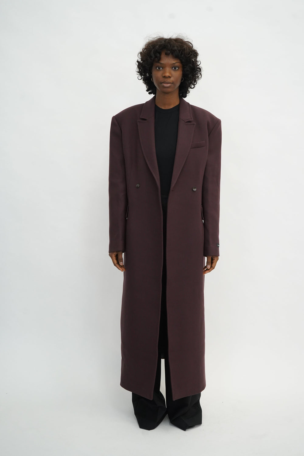 ULTRA DE LUX COAT IN MAHOGANY COAT HERSKIND 
