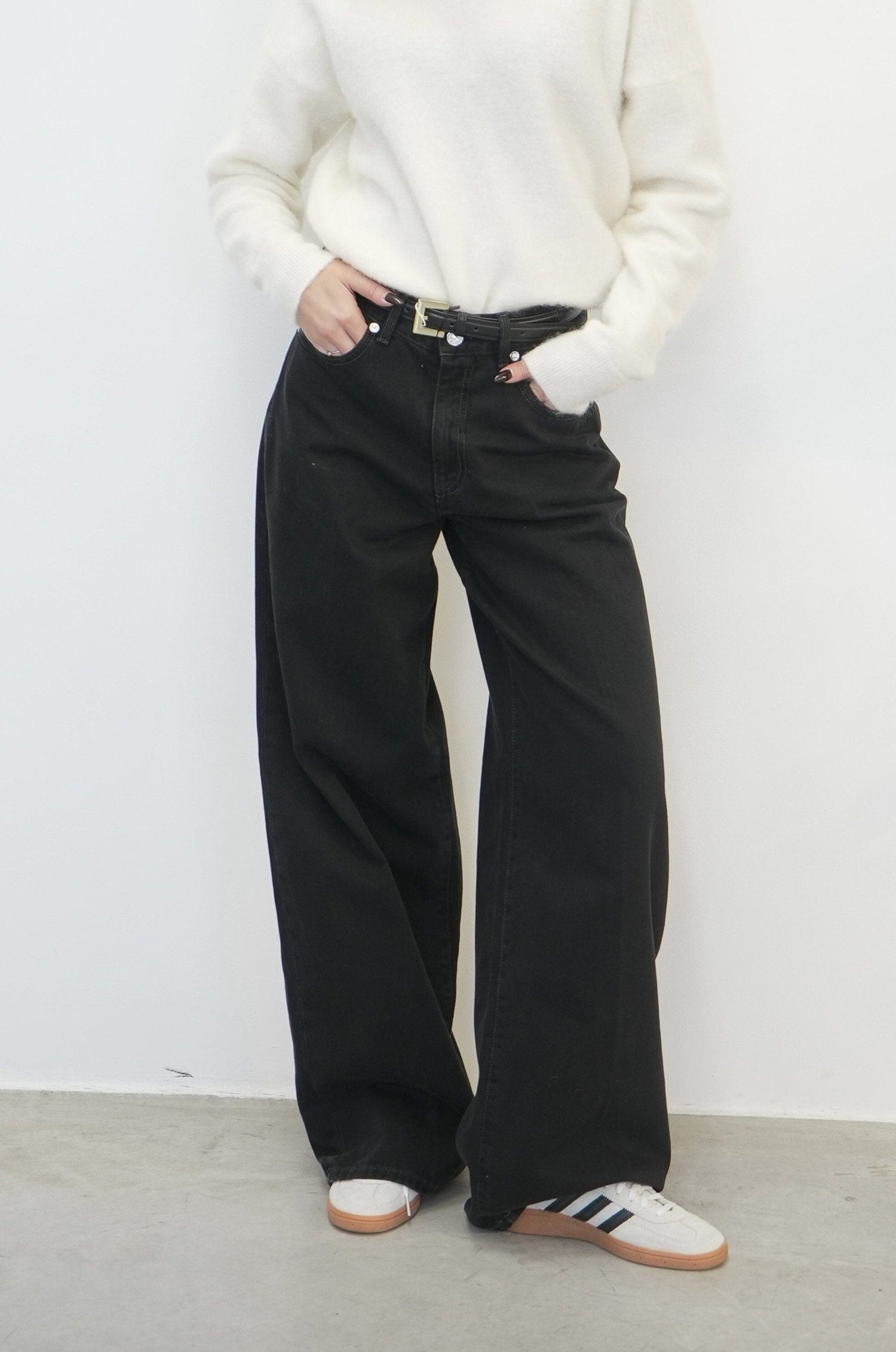 GEA ELEGANT DENIM PANTS PANTS NINE IN THE MORNING 