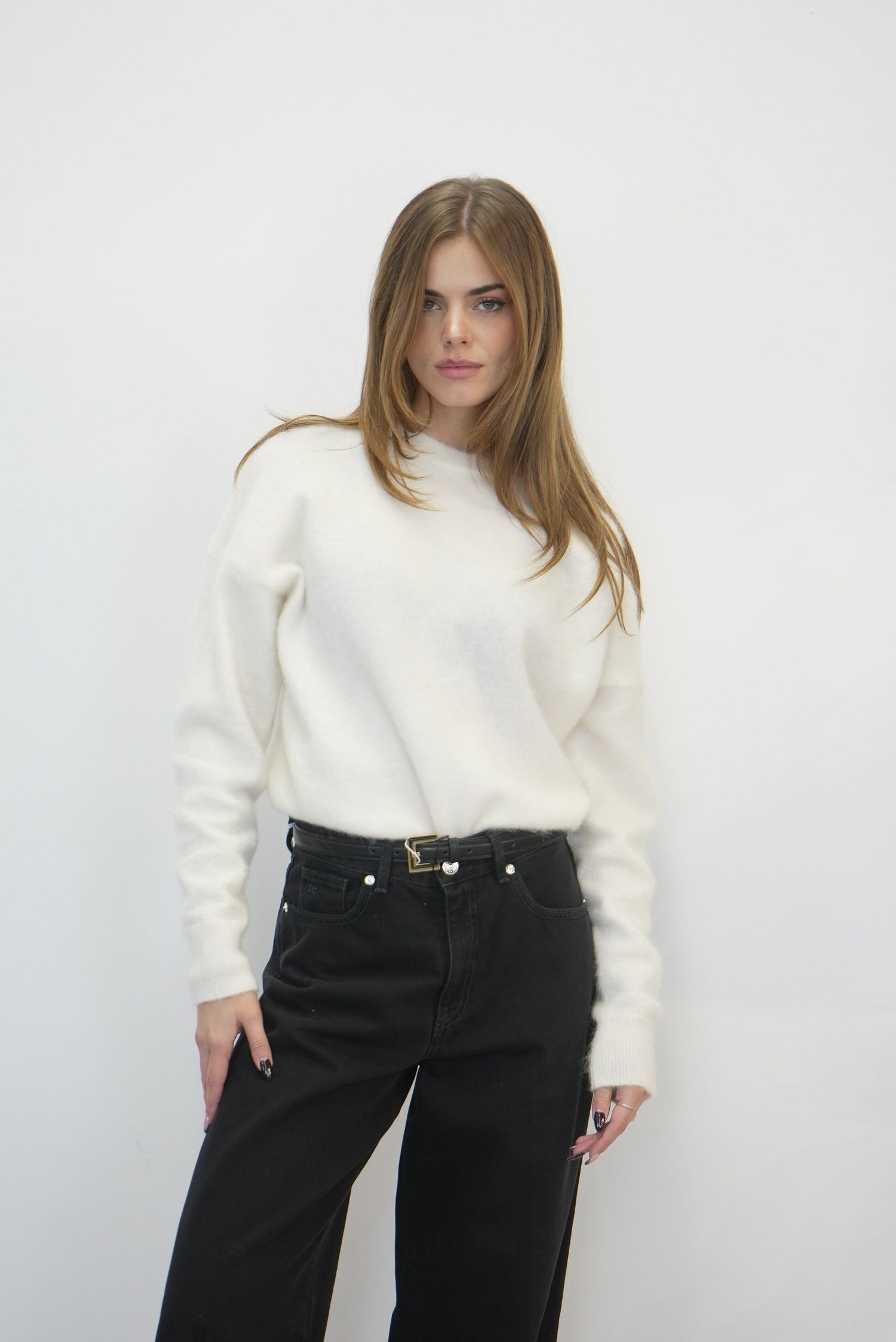 LANI SOFT MOHAIR SWEATER TOP RAG&BONE 