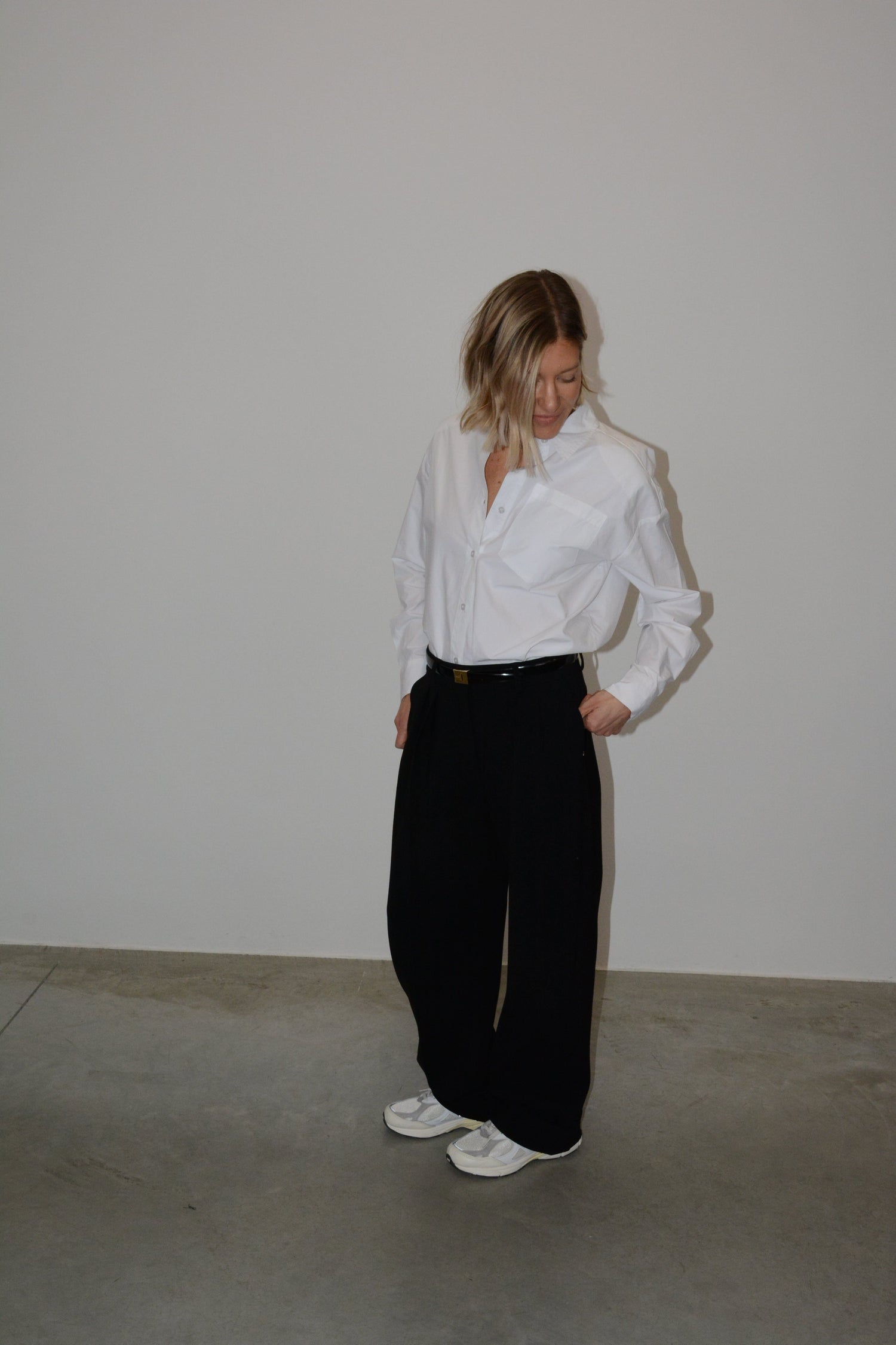 TIBET WIDE FIT TAILORED PANTS PANTS MAX MARA 