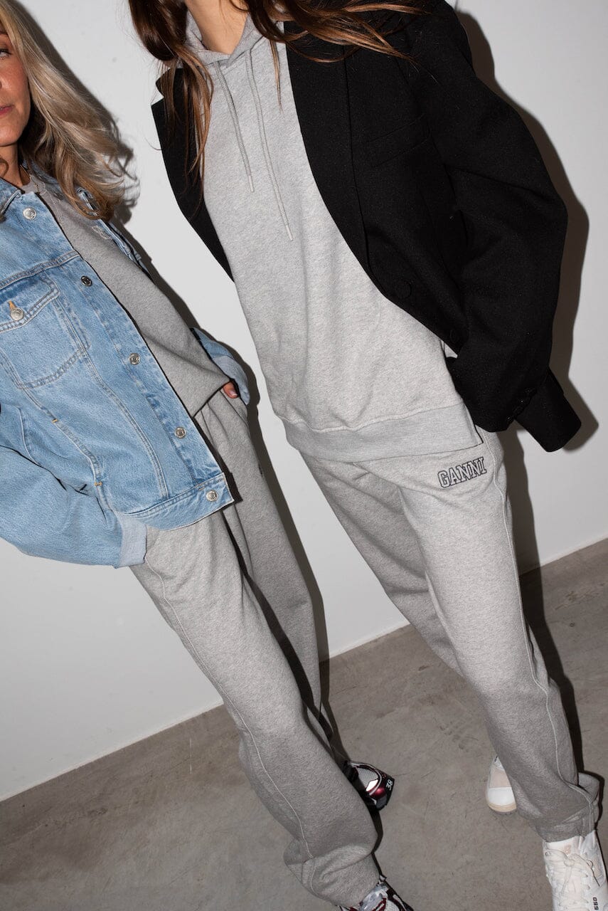 GANNI JOGGING PANTS IN GREY Pants GANNI 