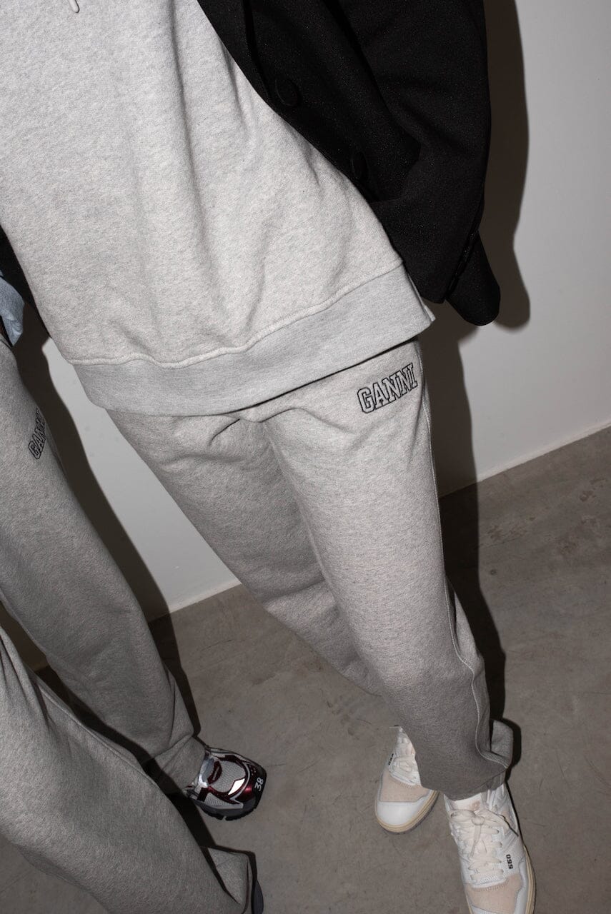 GANNI JOGGING PANTS IN GREY Pants GANNI 