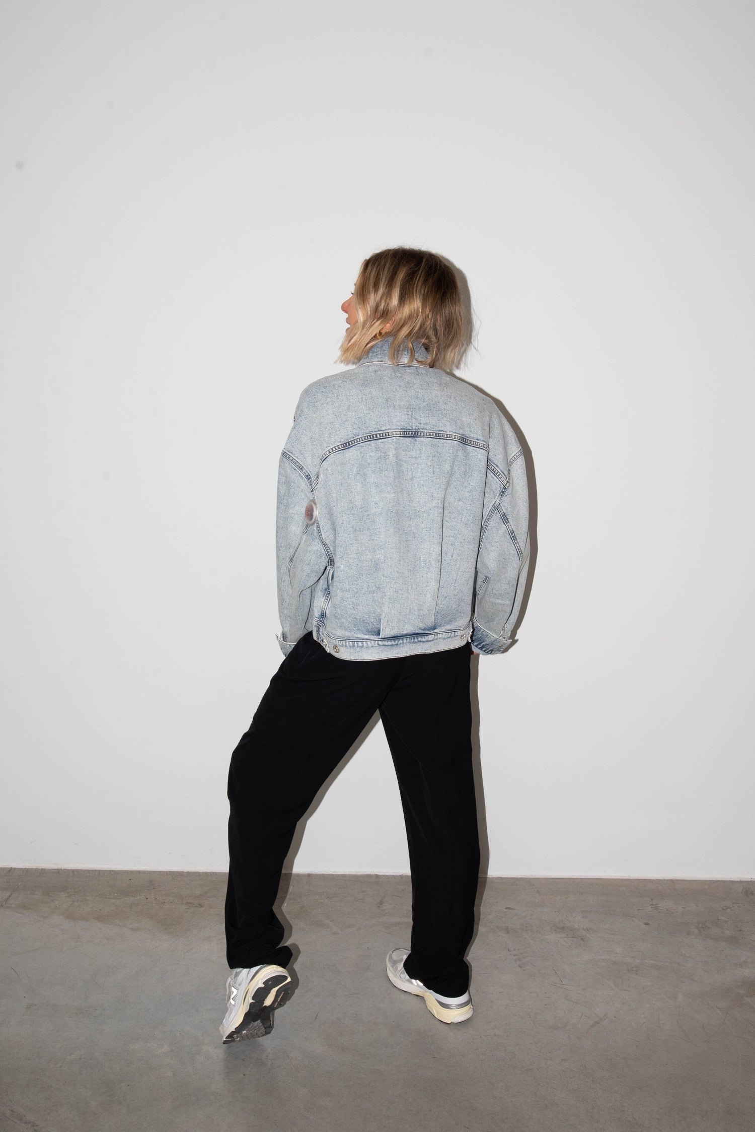 EMMA OVERSIZED DENIM JACKET JACKET NINE IN THE MORNING 