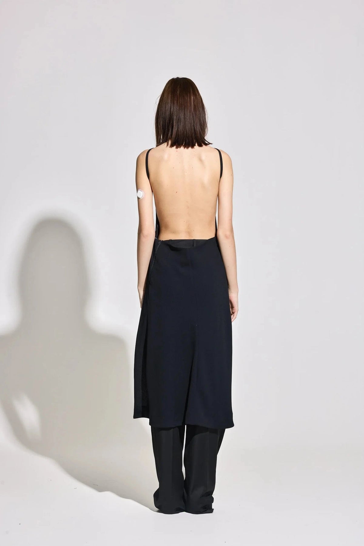 OPEN BACK TOP IN BLACK TOP STUDIO CUT 