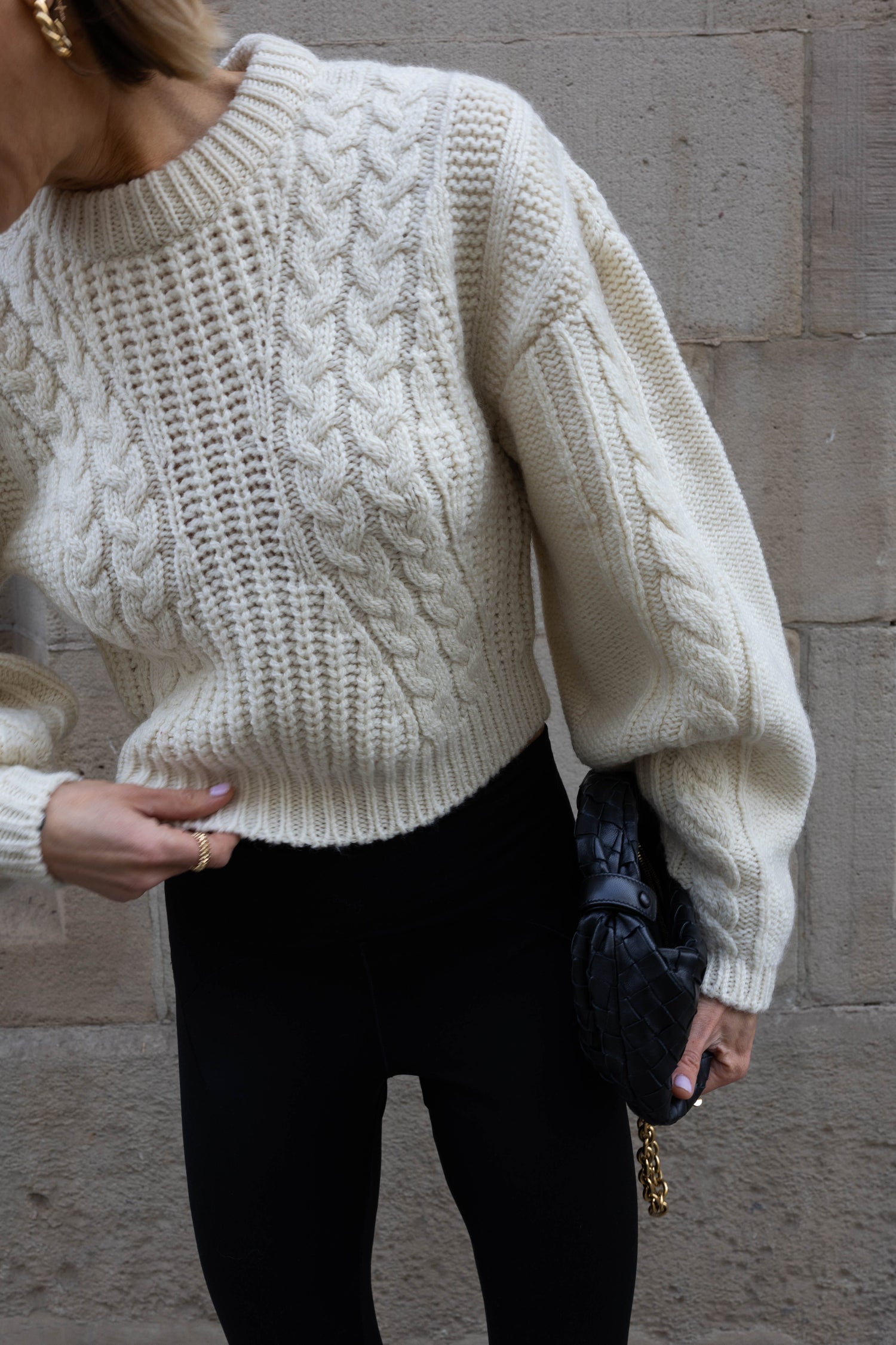 GYSELLA PULLOVER IN ECRU PULLOVER IRO 