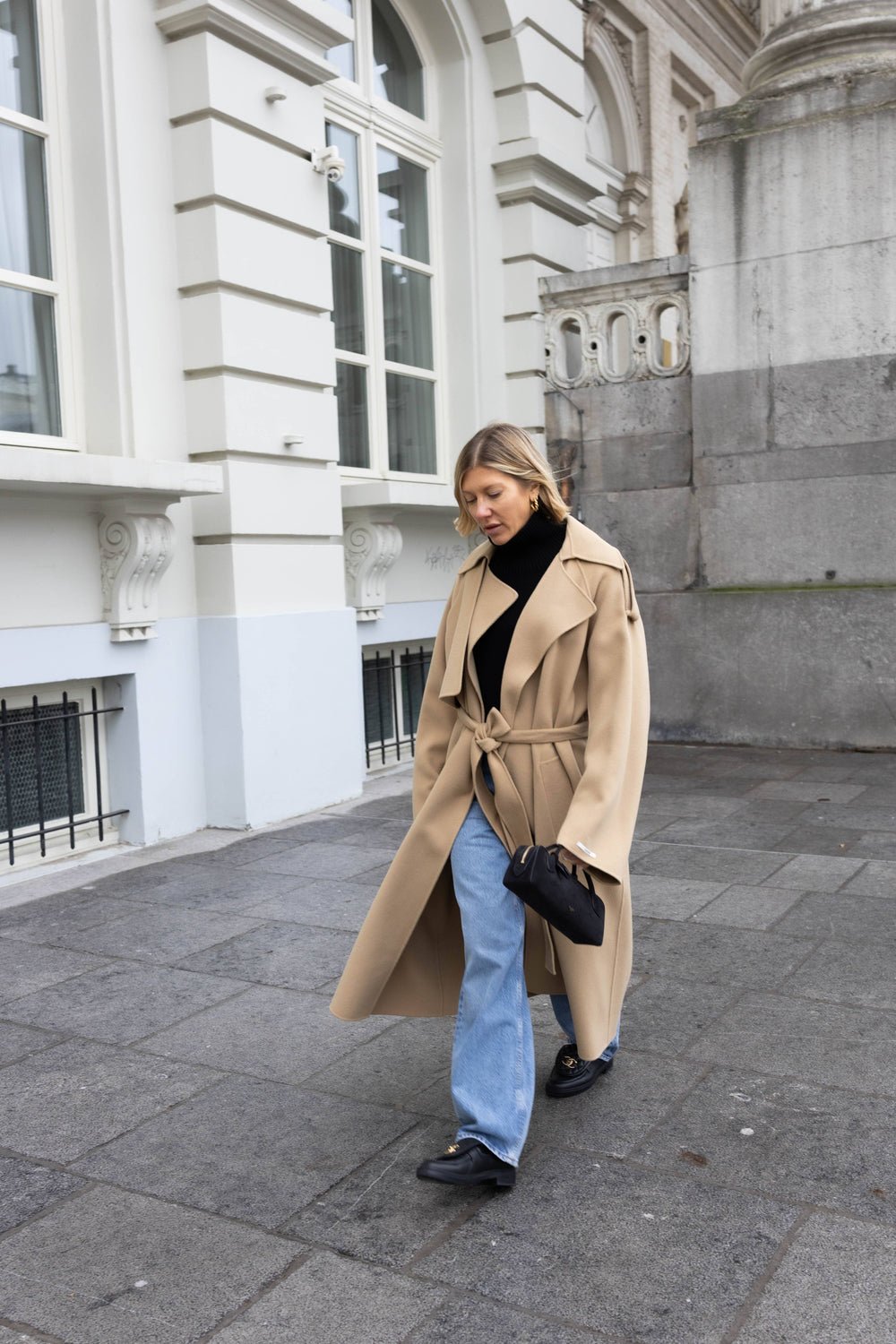 ORENSE CASHMERE BLEND COAT IN BEIGE COAT MAXMARA 