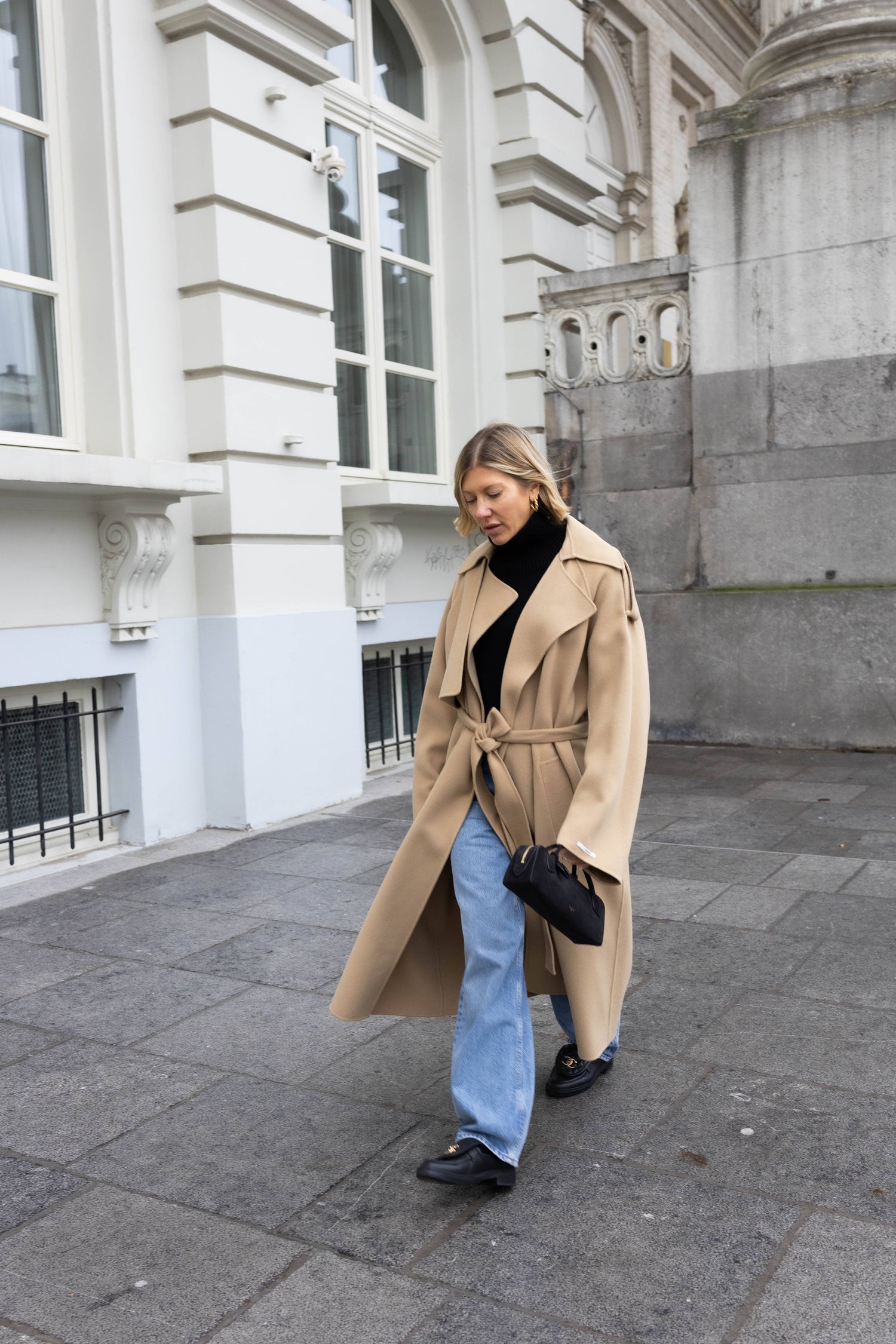 ORENSE CASHMERE BLEND COAT IN BEIGE COAT MAXMARA 
