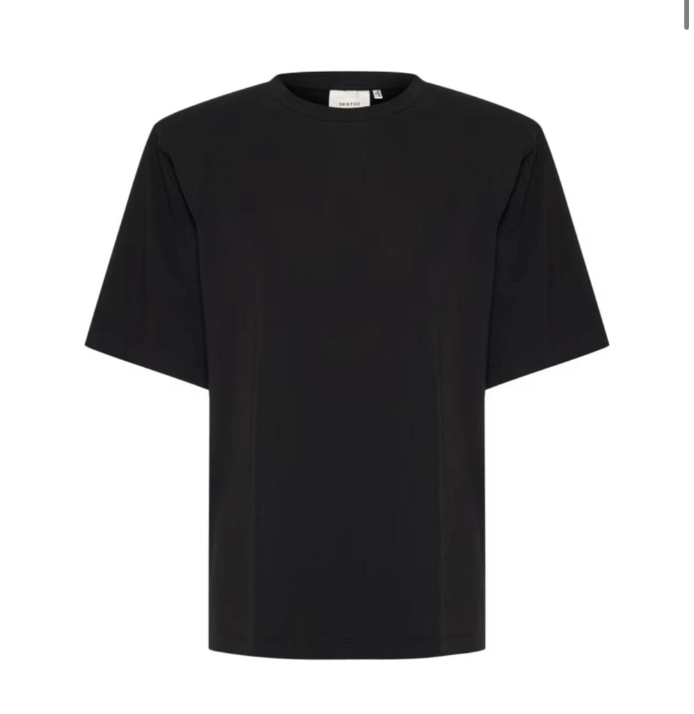 GESTUZ-SAMURILLYGZ TEE-BLACK T-SHIRT GESTUZ 