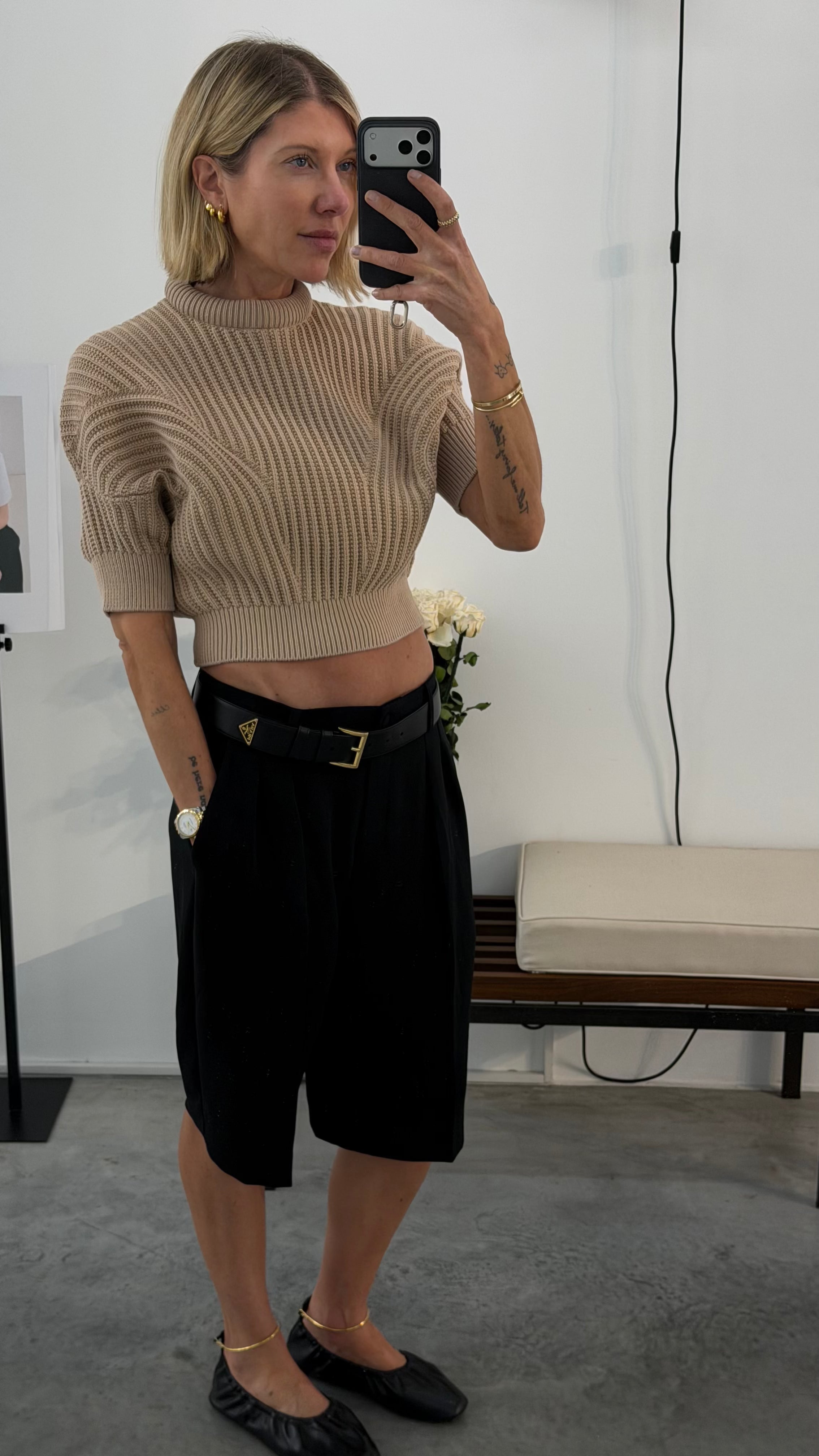 FATTI SWEATER IN BEIGE SWEATER MAXMARA 