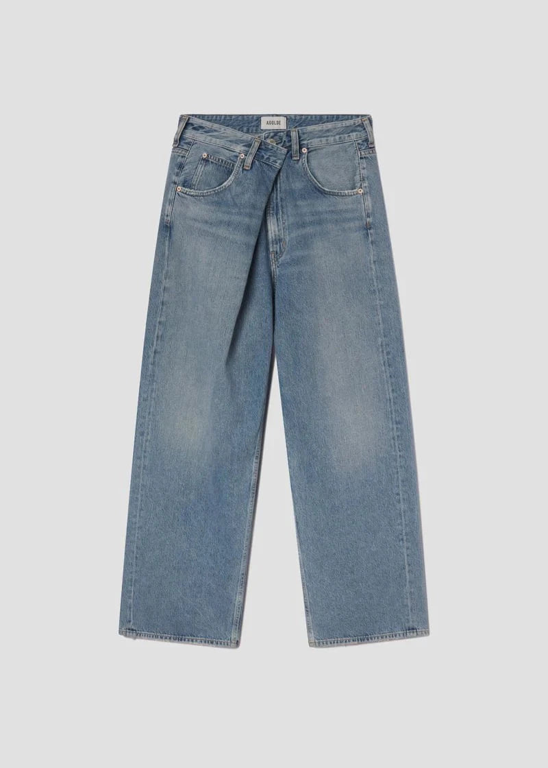 VANA FOLD JEAN IN MANTRA JEANS AGOLDE 