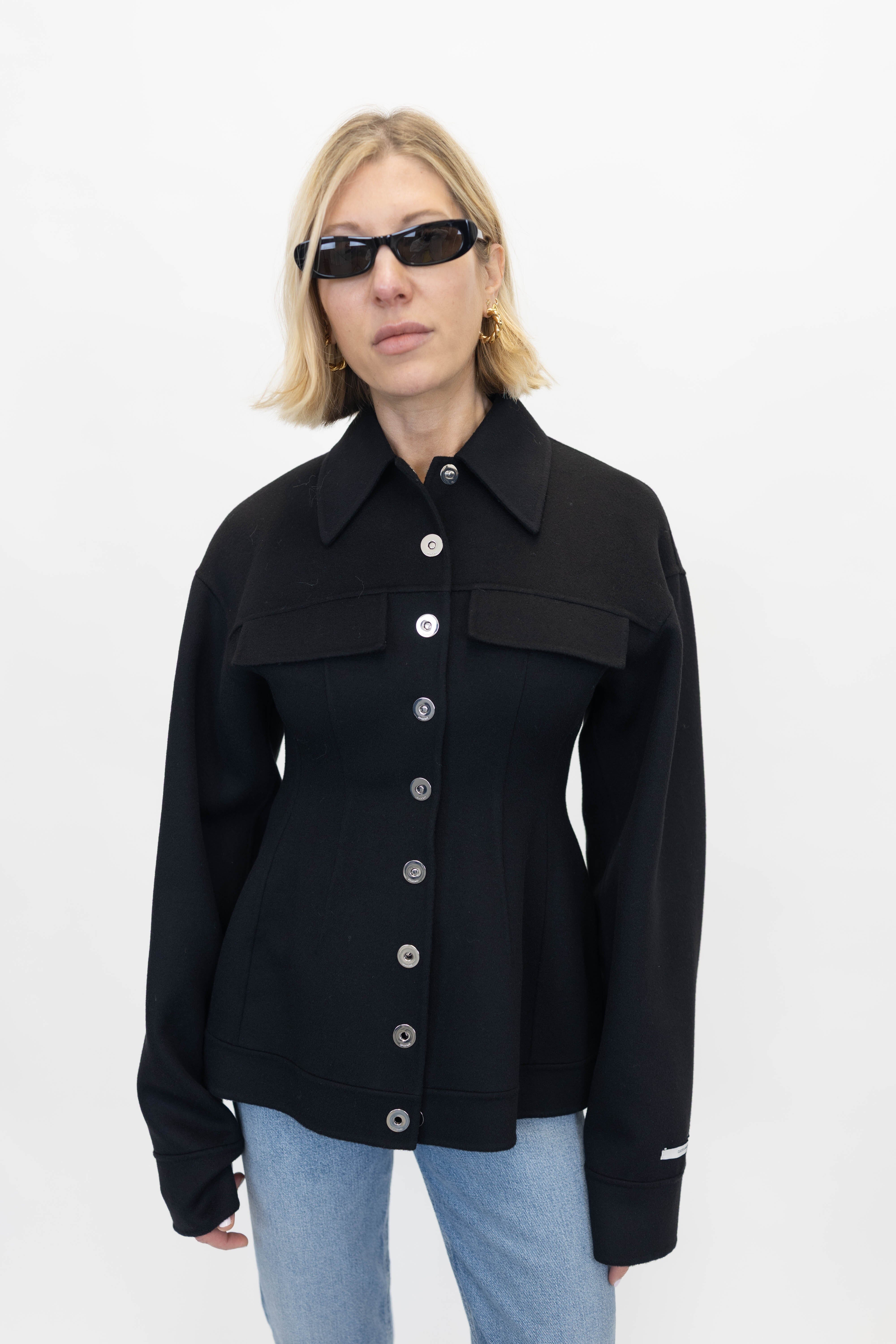 ARENA JACKET IN BLACK JACKET MAXMARA 