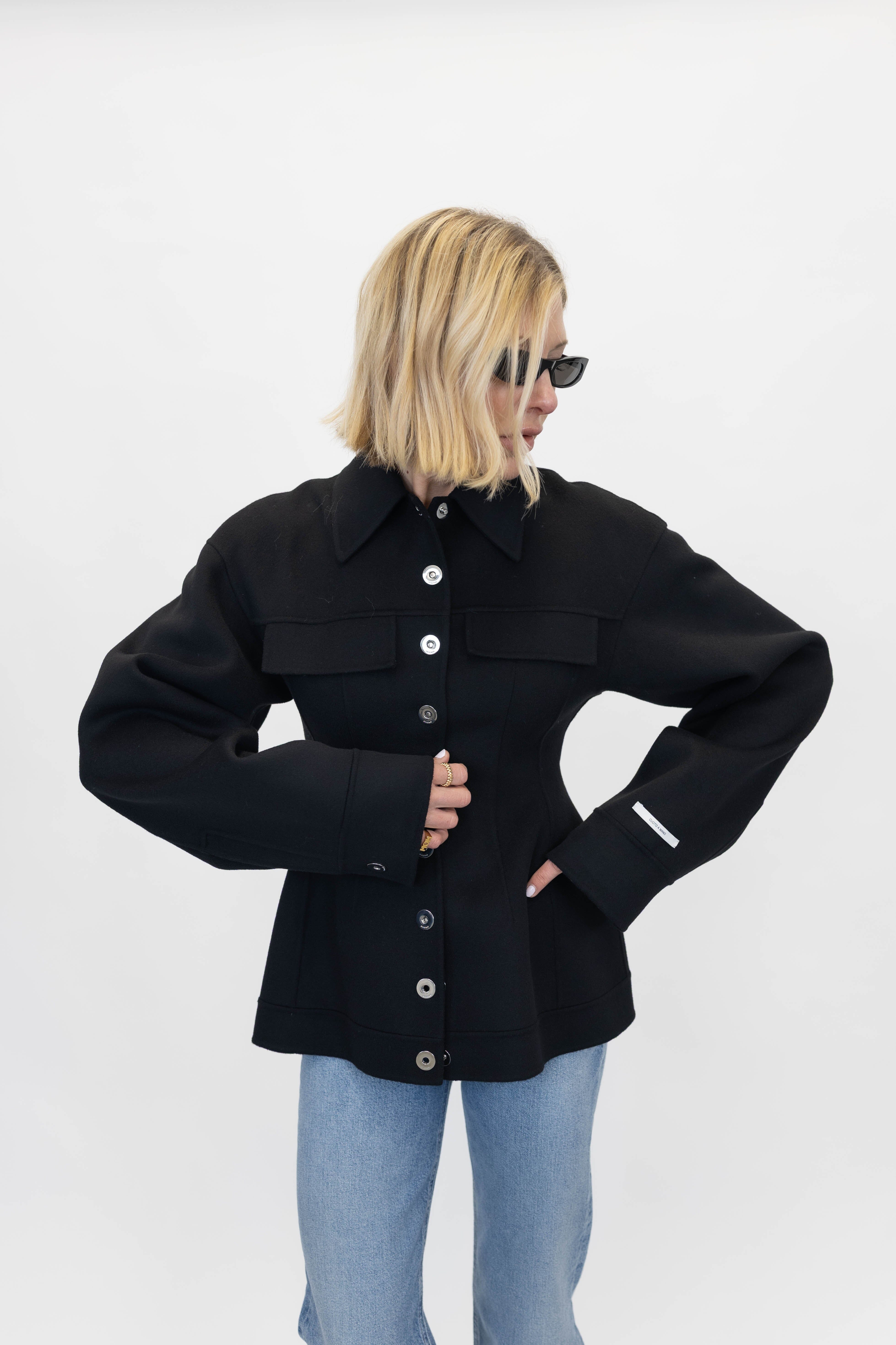 ARENA JACKET IN BLACK JACKET MAXMARA 