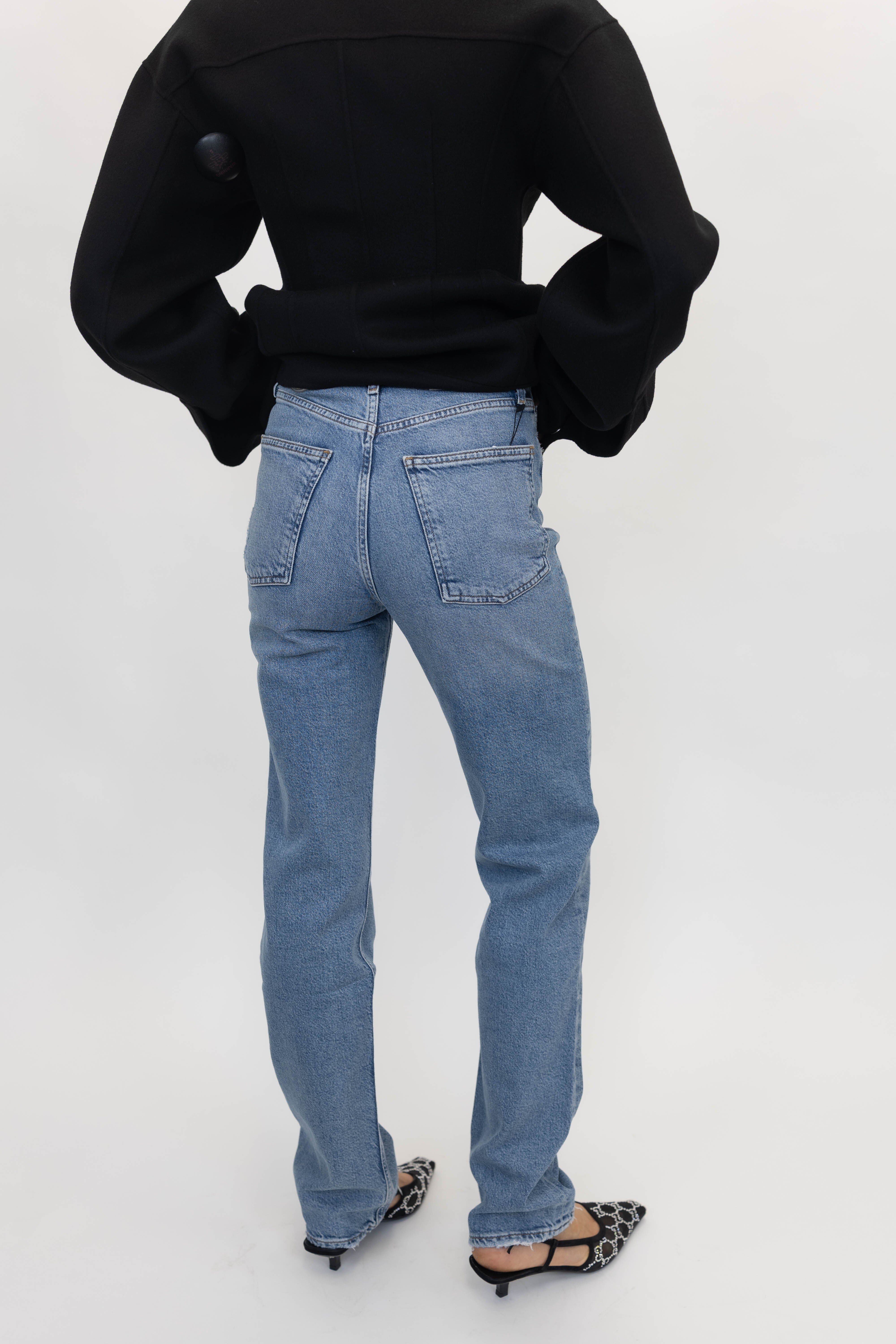 90’S PINCH WAIST LONG IN RENEW JEANS AGOLDE 