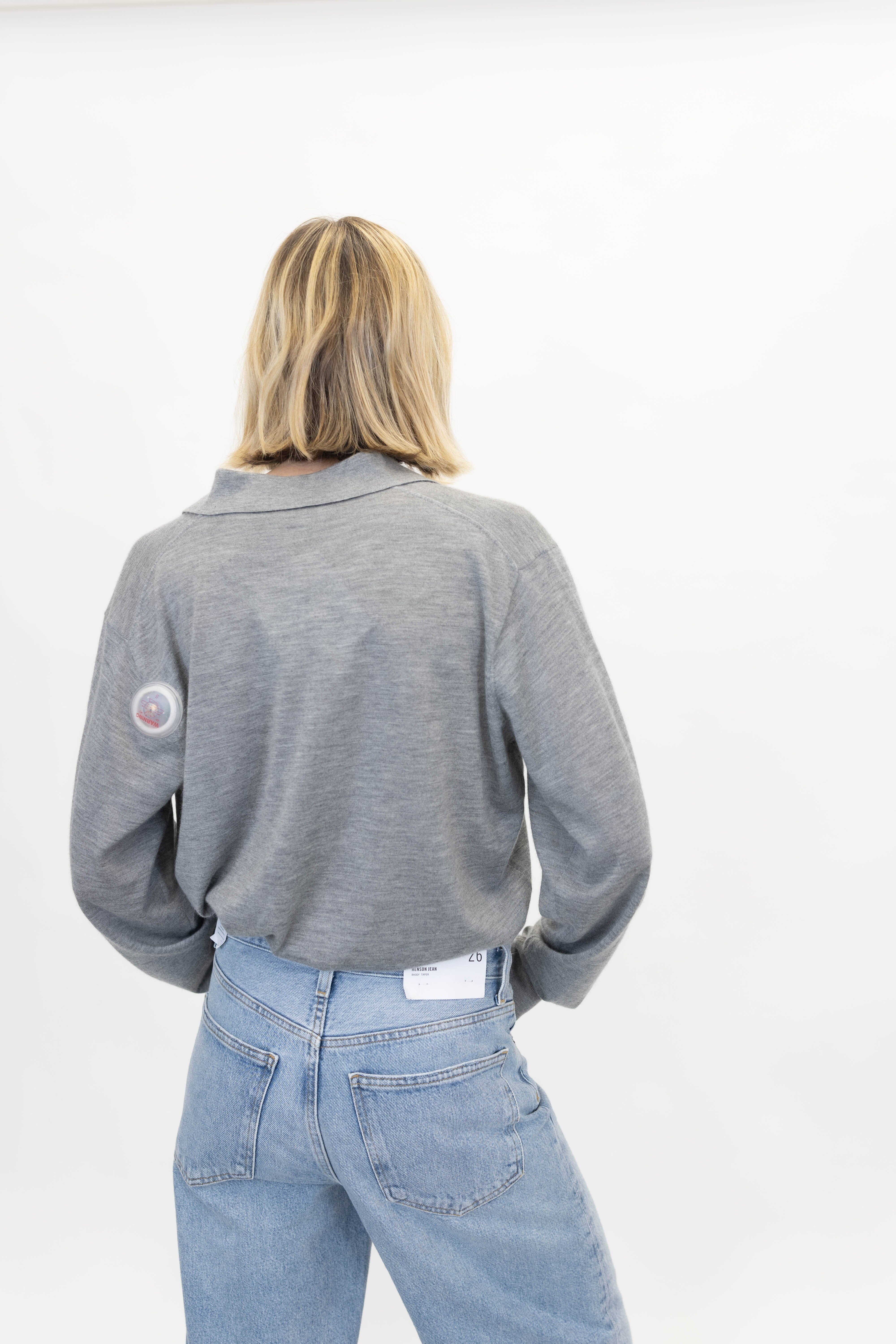 AGATHA CASHMERE KNIT IN LIGHT GREY KNIT HERSKIND 