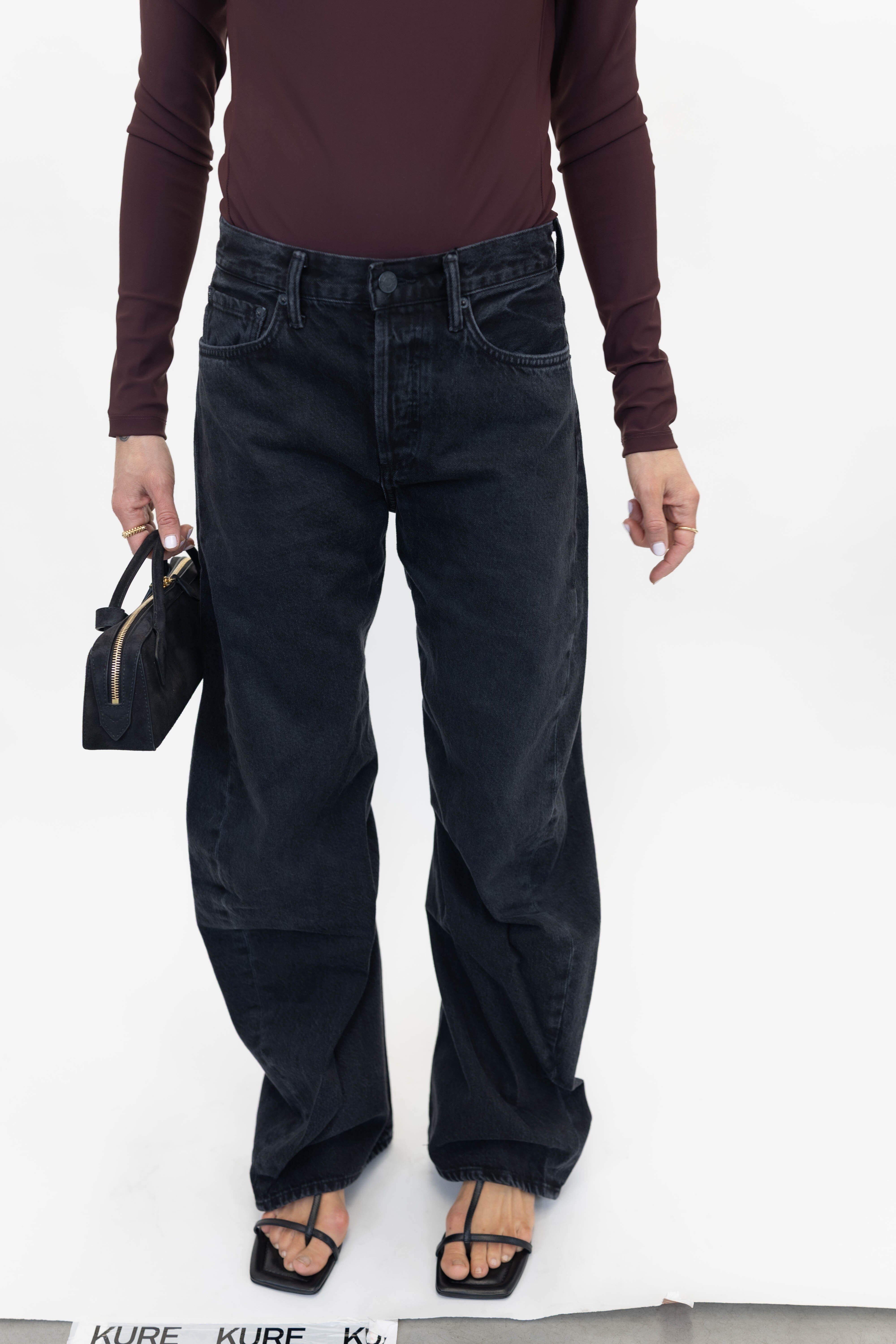 SPIRAL JEANS IN VANTA JEANS AGOLDE 