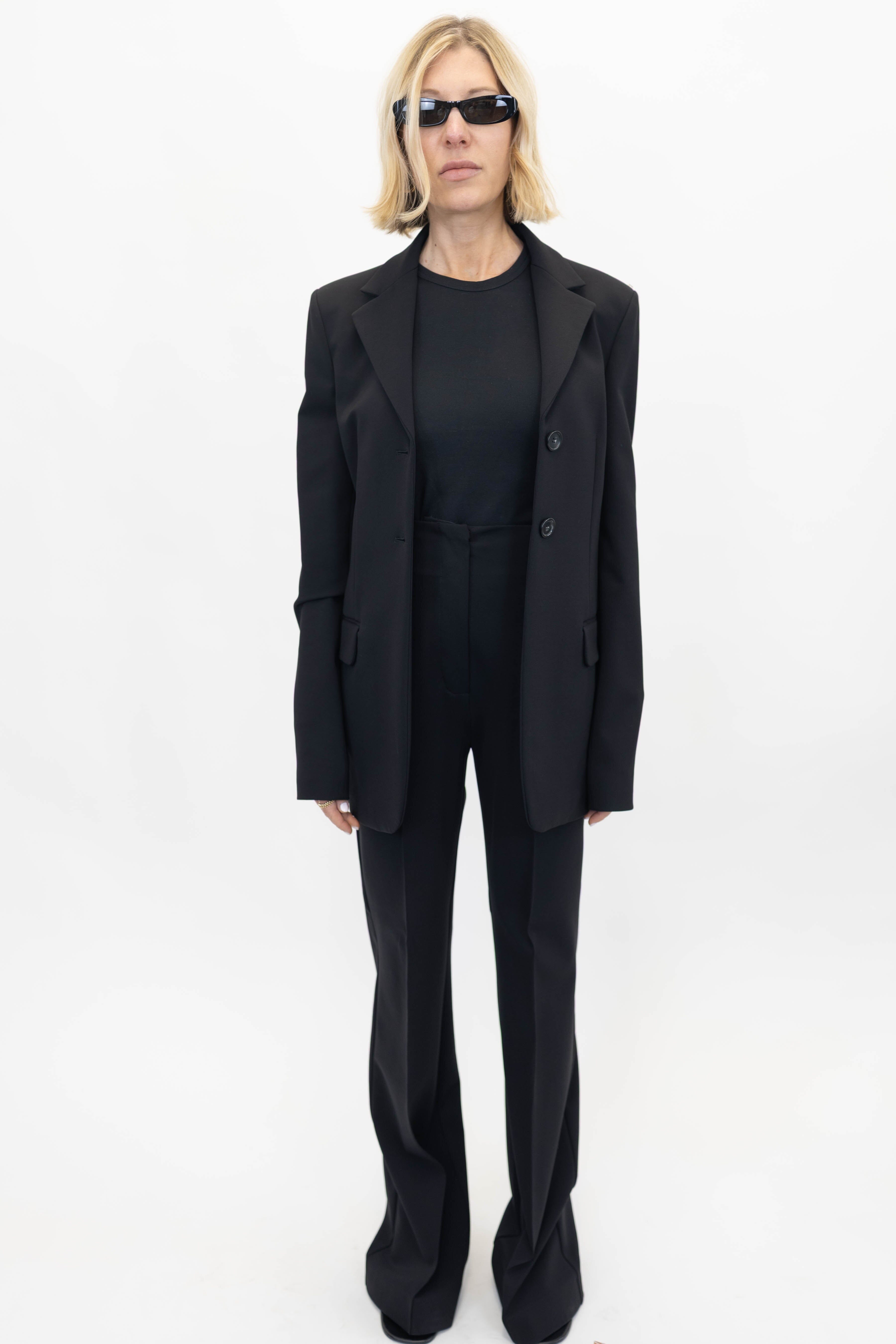 PALO BLAZER IN BLACK BLAZER MAXMARA 
