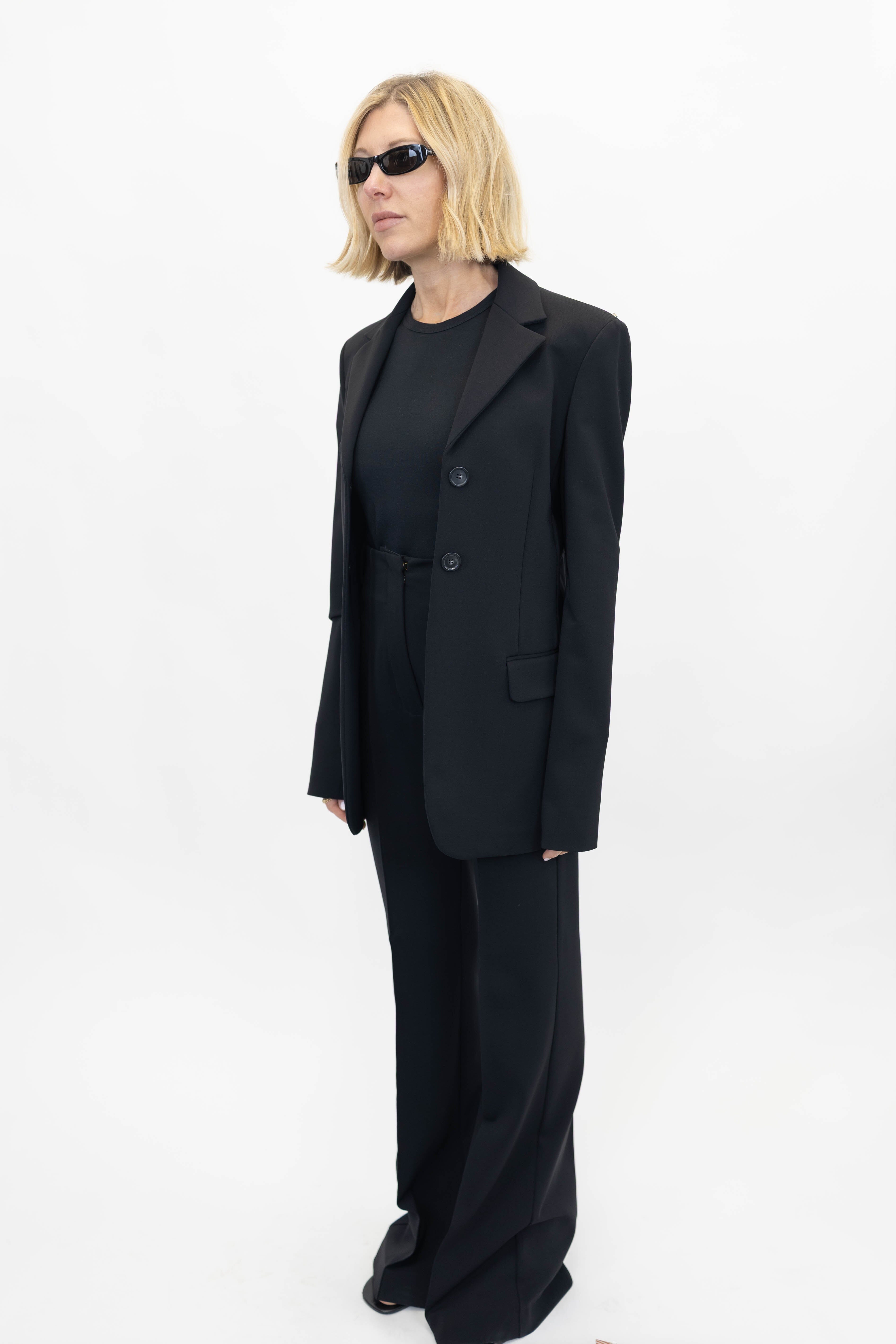PALO BLAZER IN BLACK BLAZER MAXMARA 