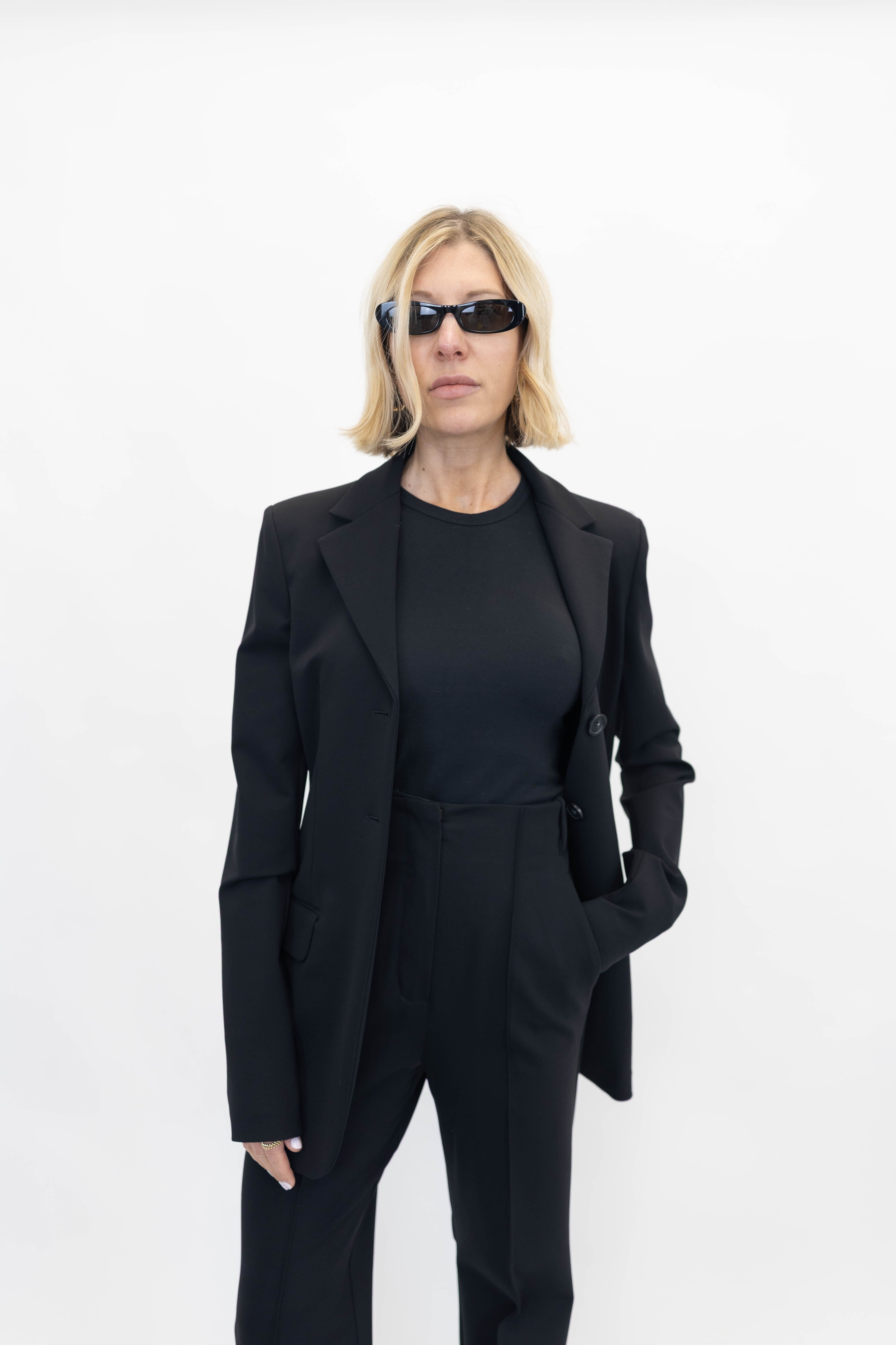 PALO BLAZER IN BLACK BLAZER MAXMARA 