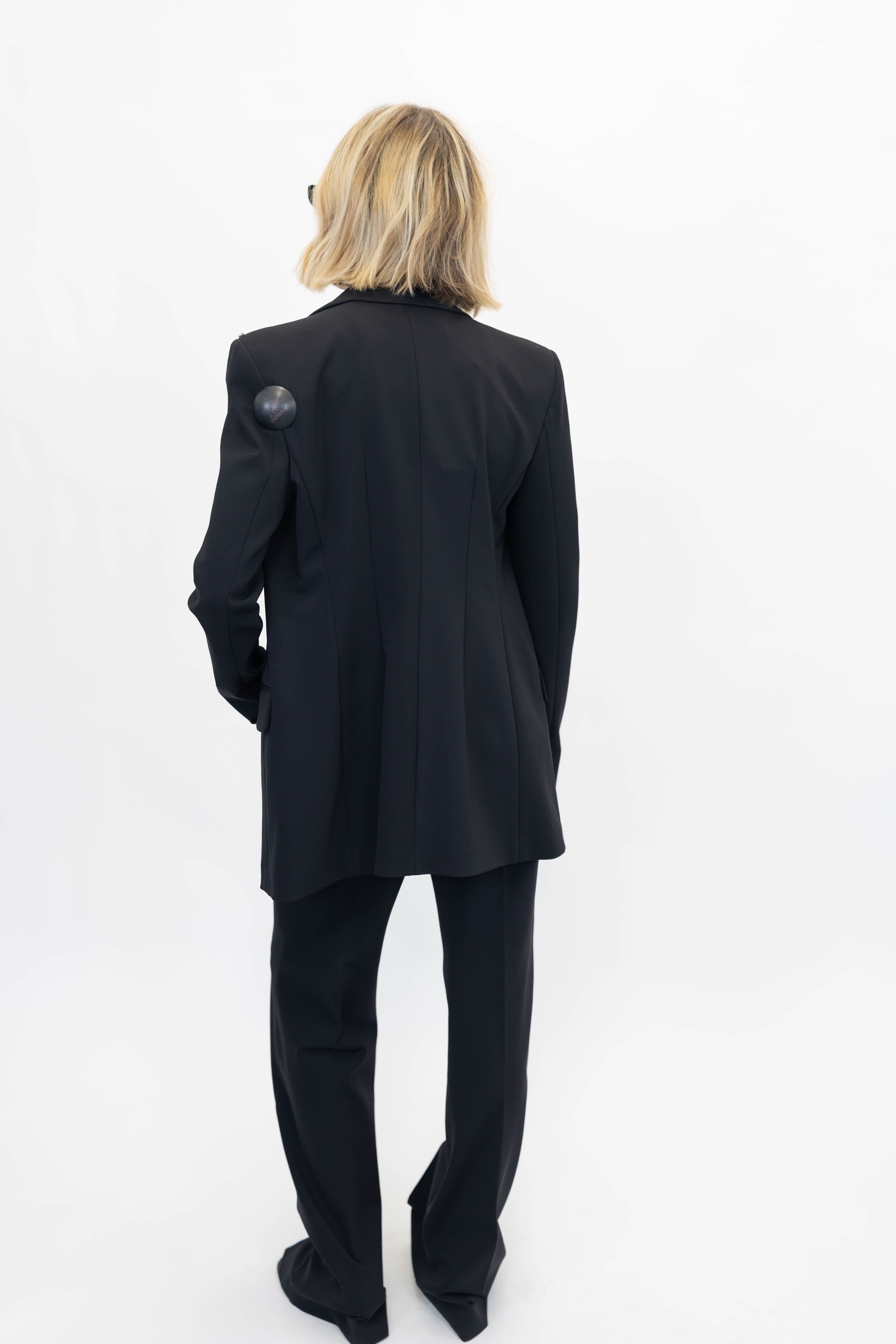 PALO BLAZER IN BLACK BLAZER MAXMARA 