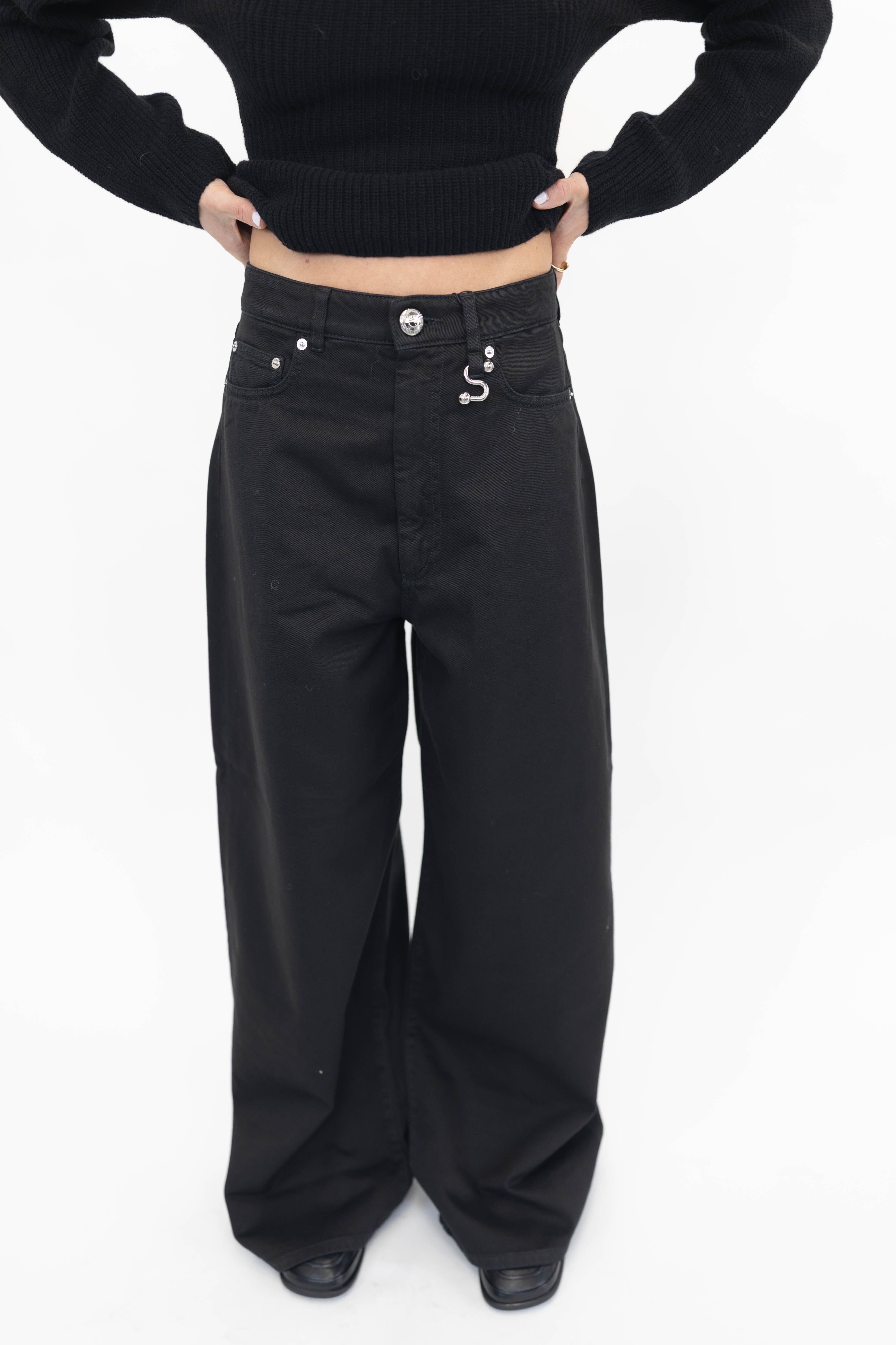 SIAMESE JEANS IN BLACK JEANS MAXMARA 