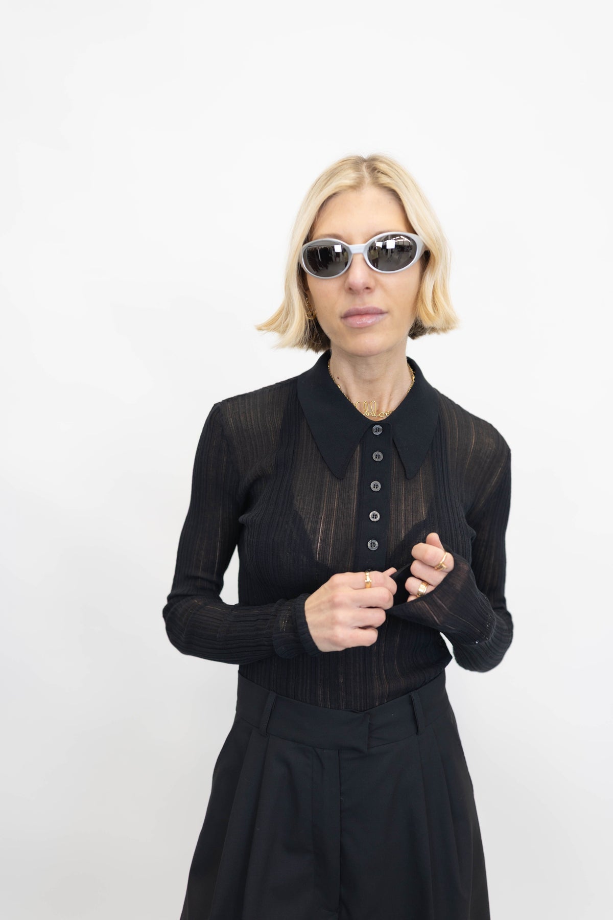 CLENE IS TOP IN BLACK TOP GESTUZ 